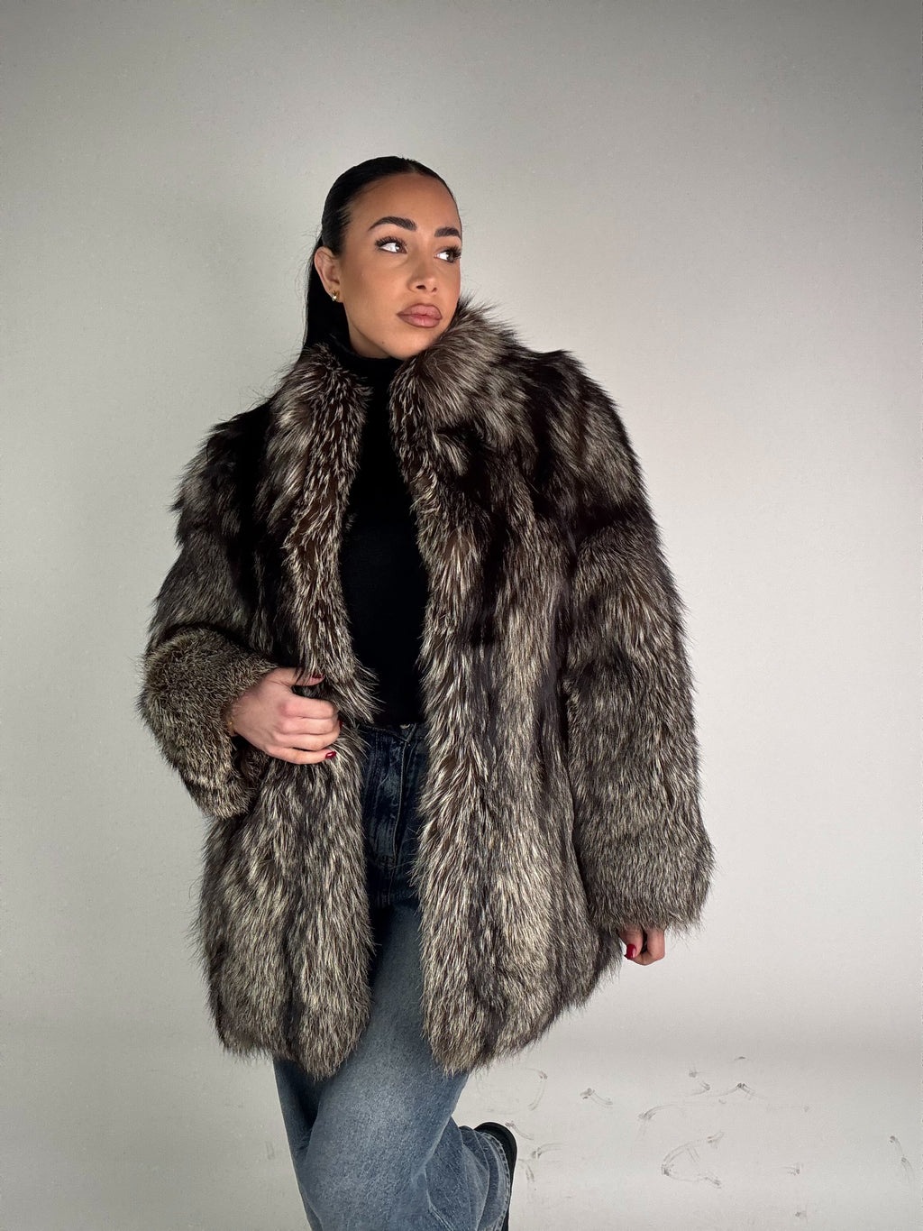 Mink Bomber Jacket