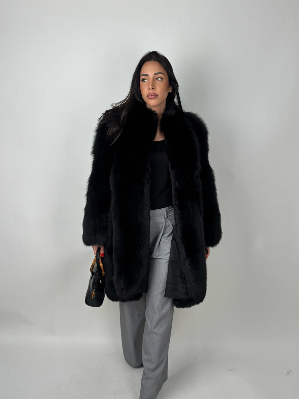 Mink Bomber Jacket