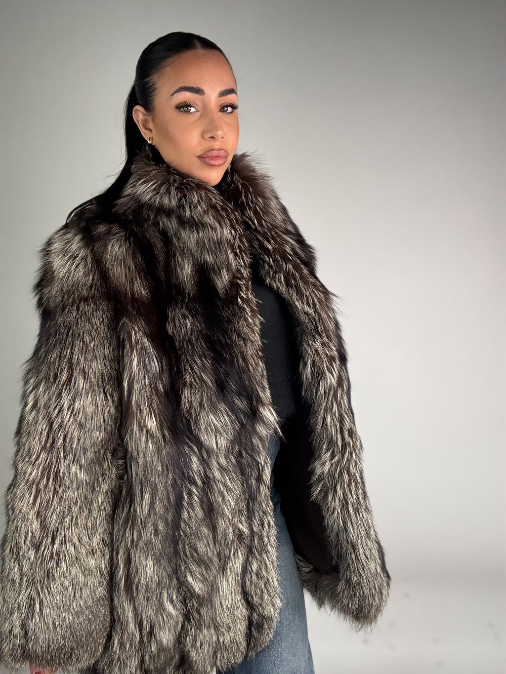 Mink Bomber Jacket