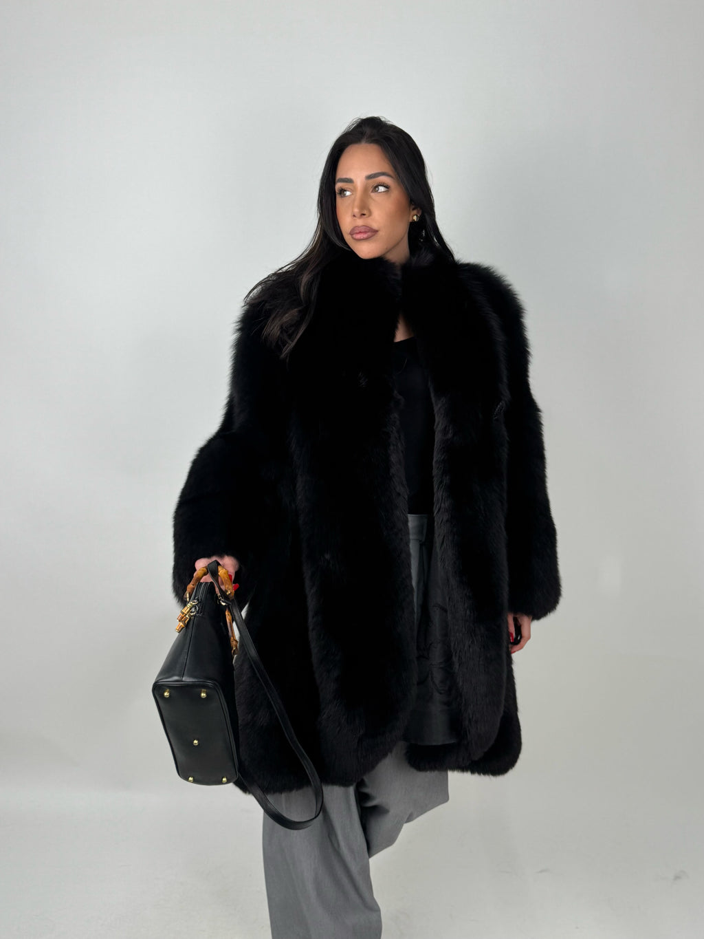 Mink Bomber Jacket