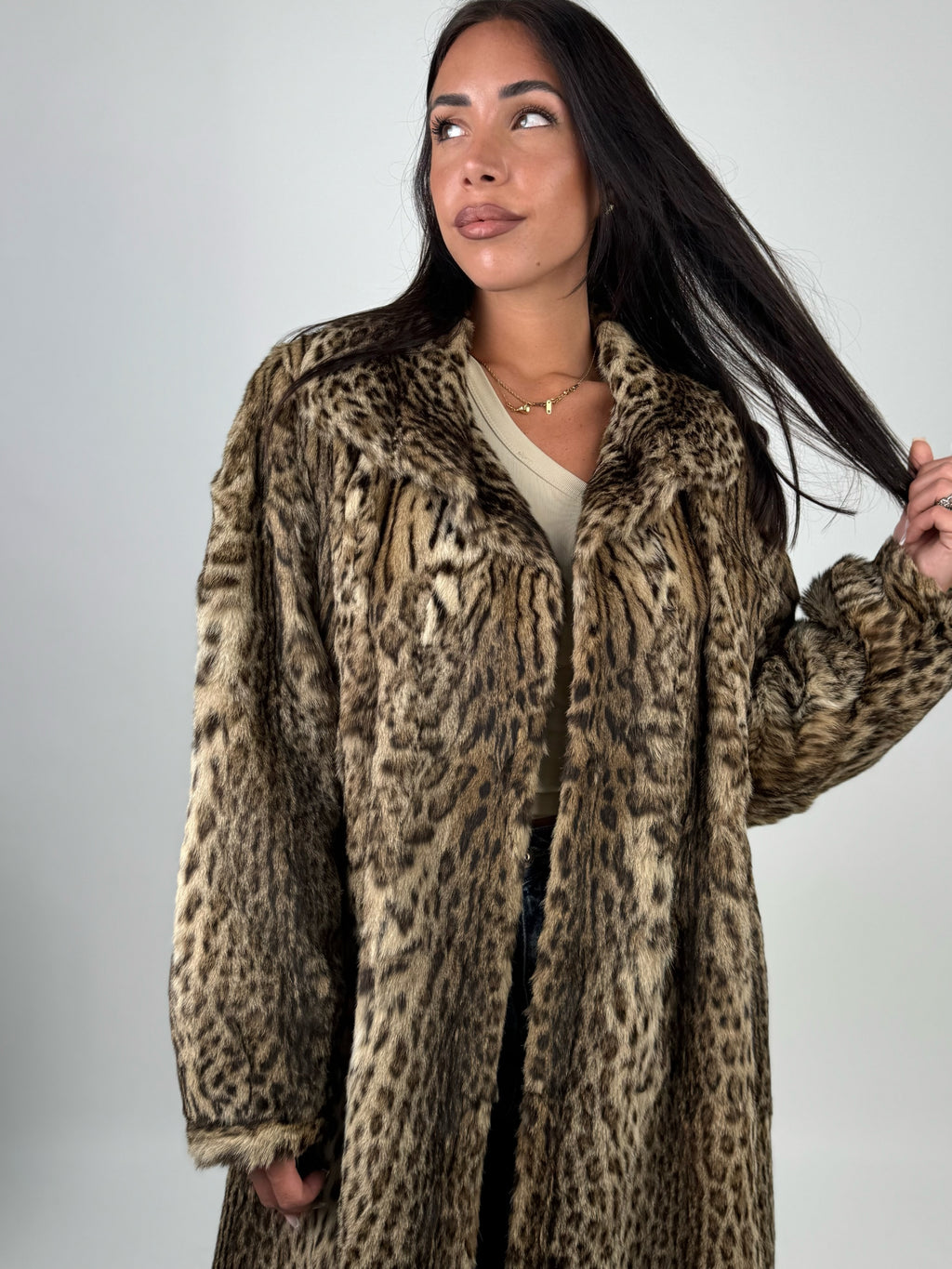 Cappotto in ocelot N82