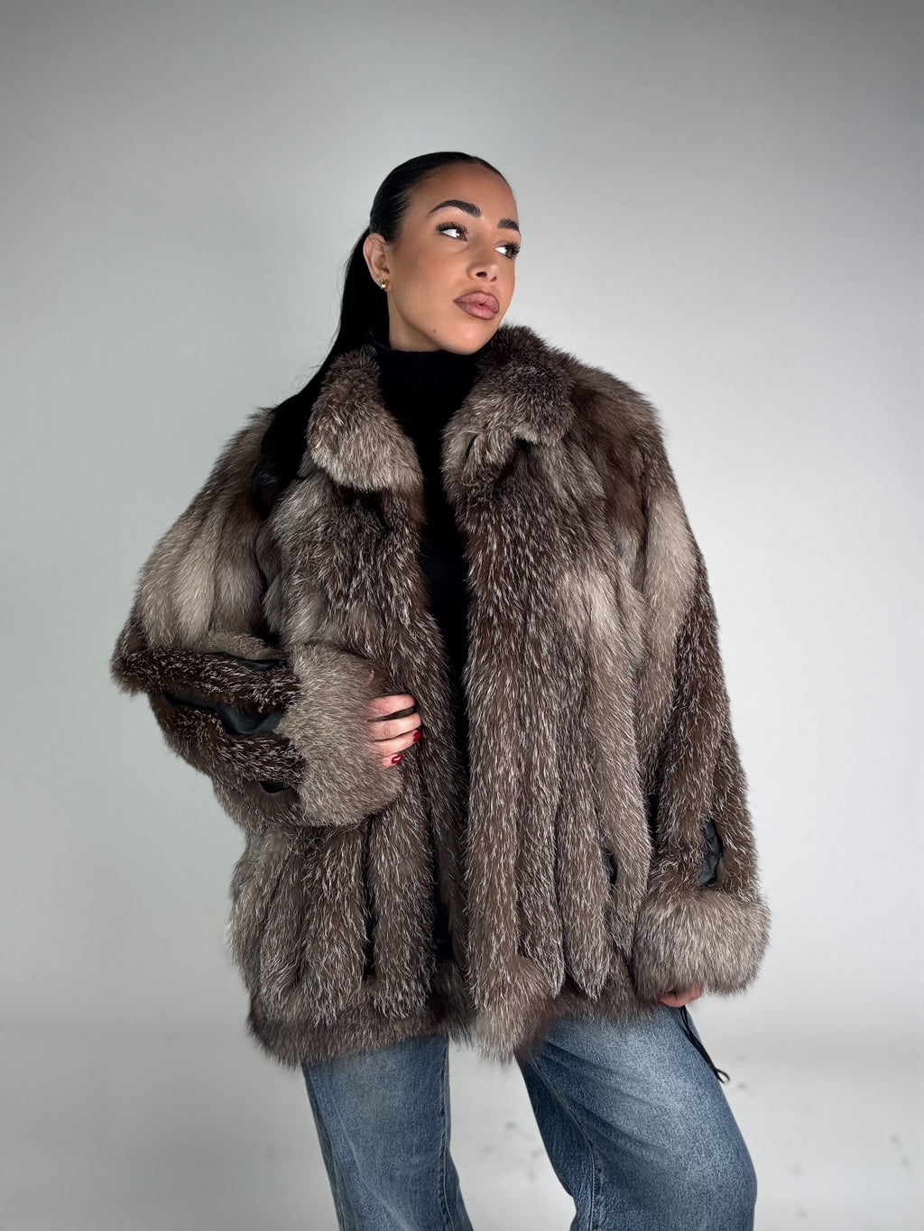 Mink Bomber Jacket
