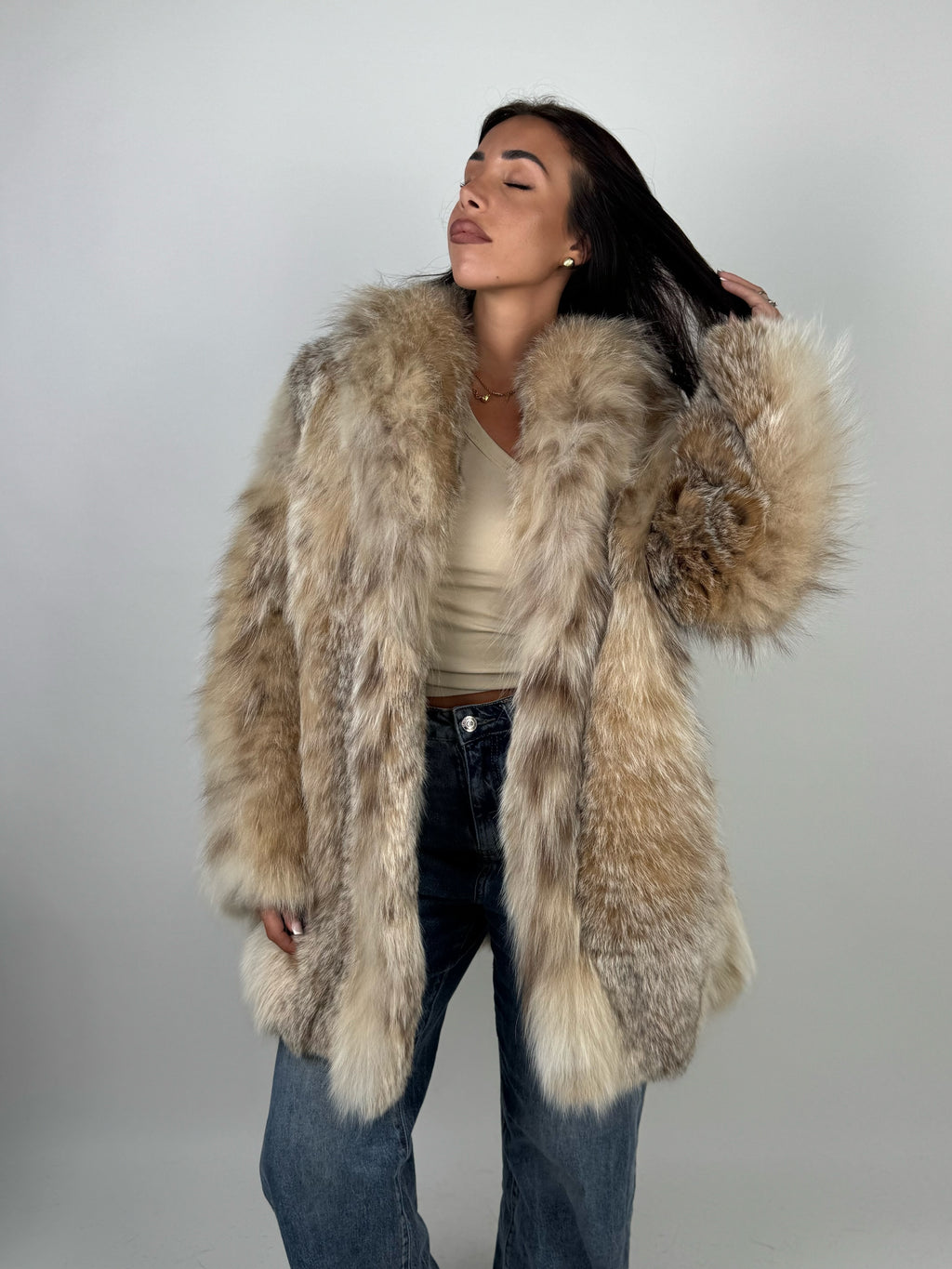 Mink Bomber Jacket