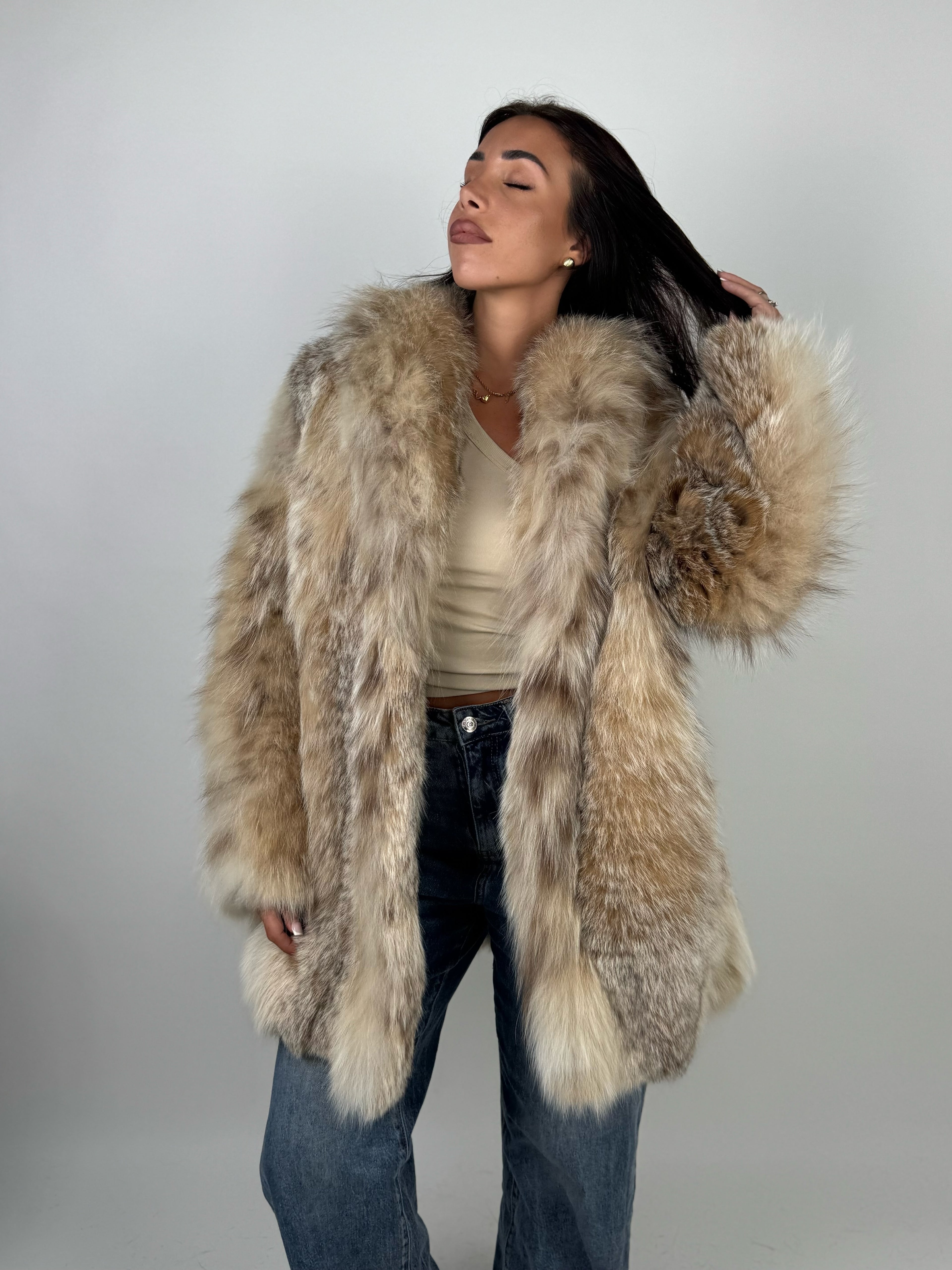Mink Bomber Jacket