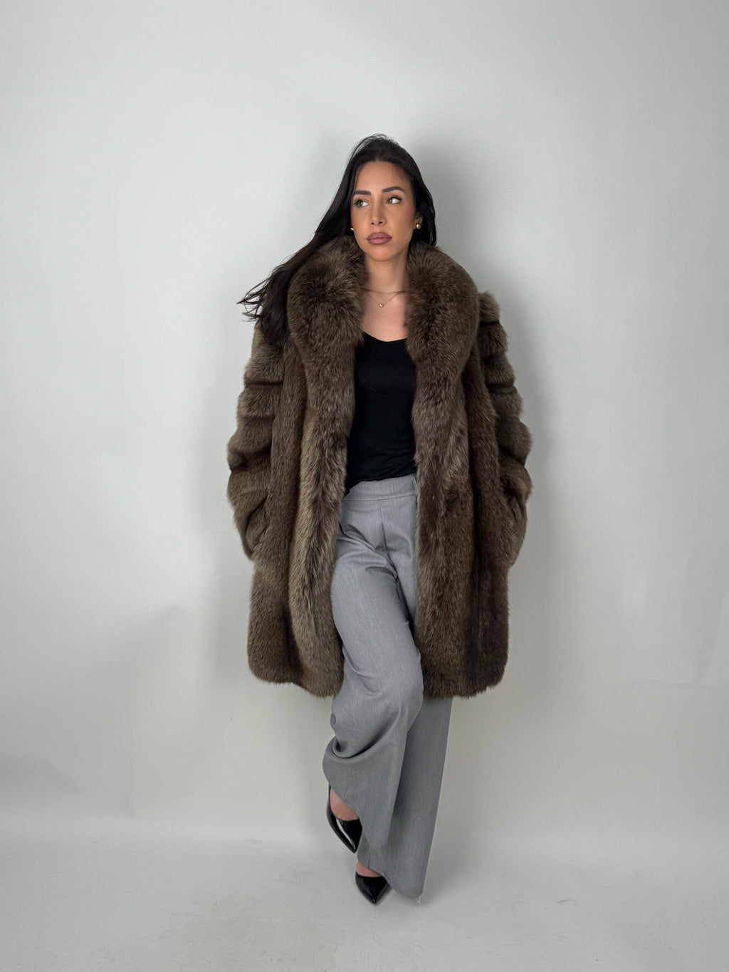 Mink Bomber Jacket