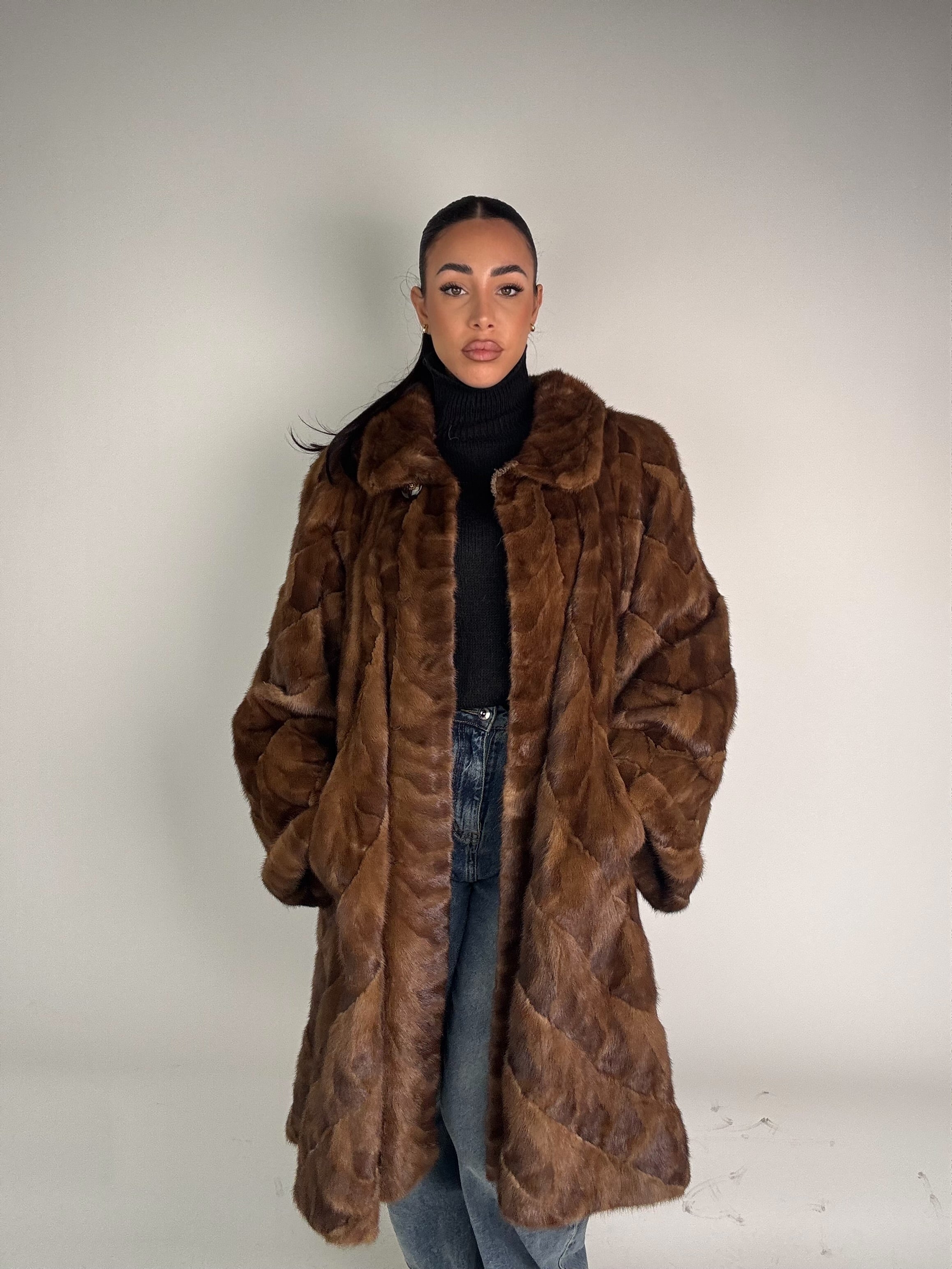 Cappotto in visone N512