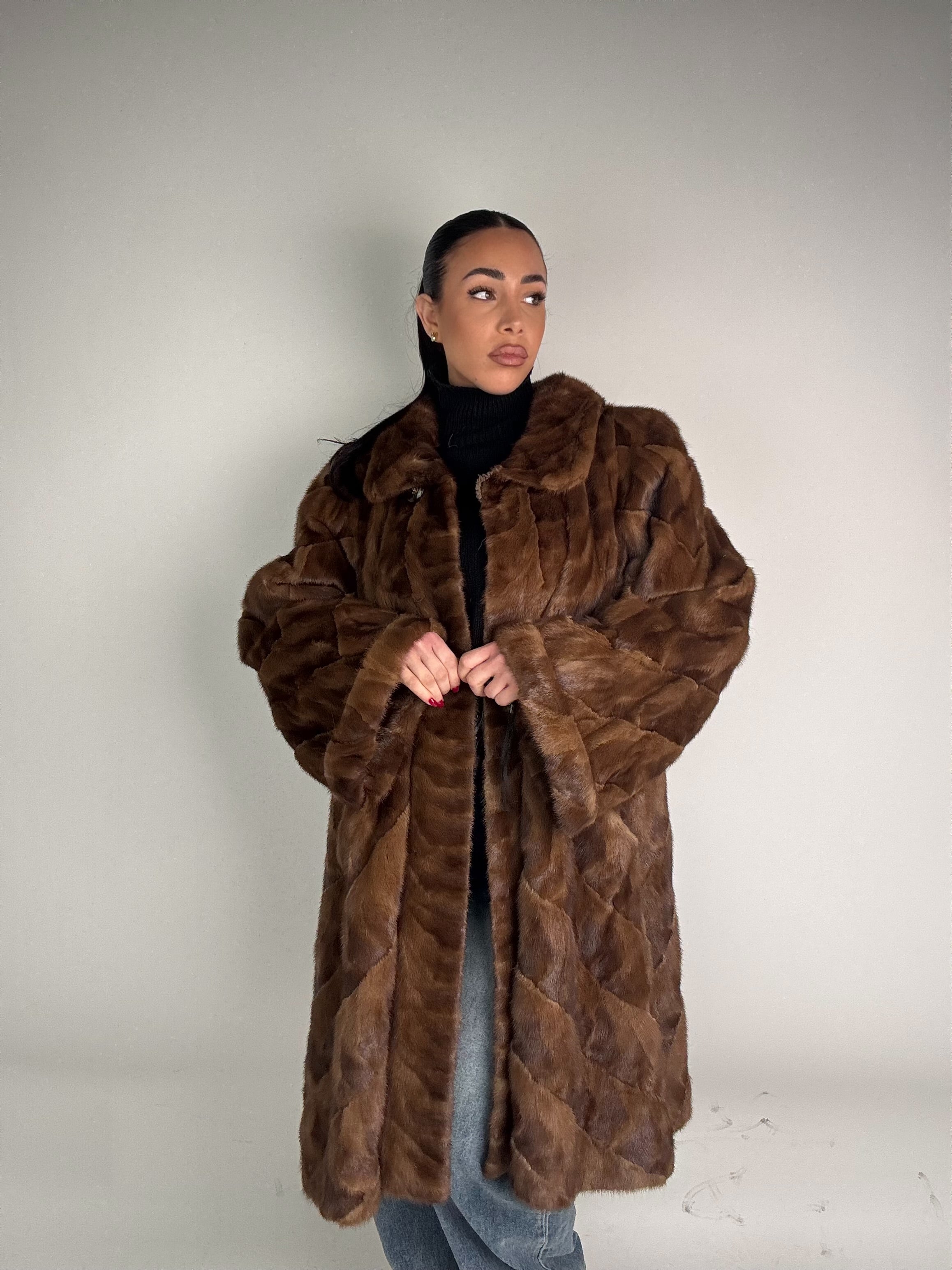 Cappotto in visone N512