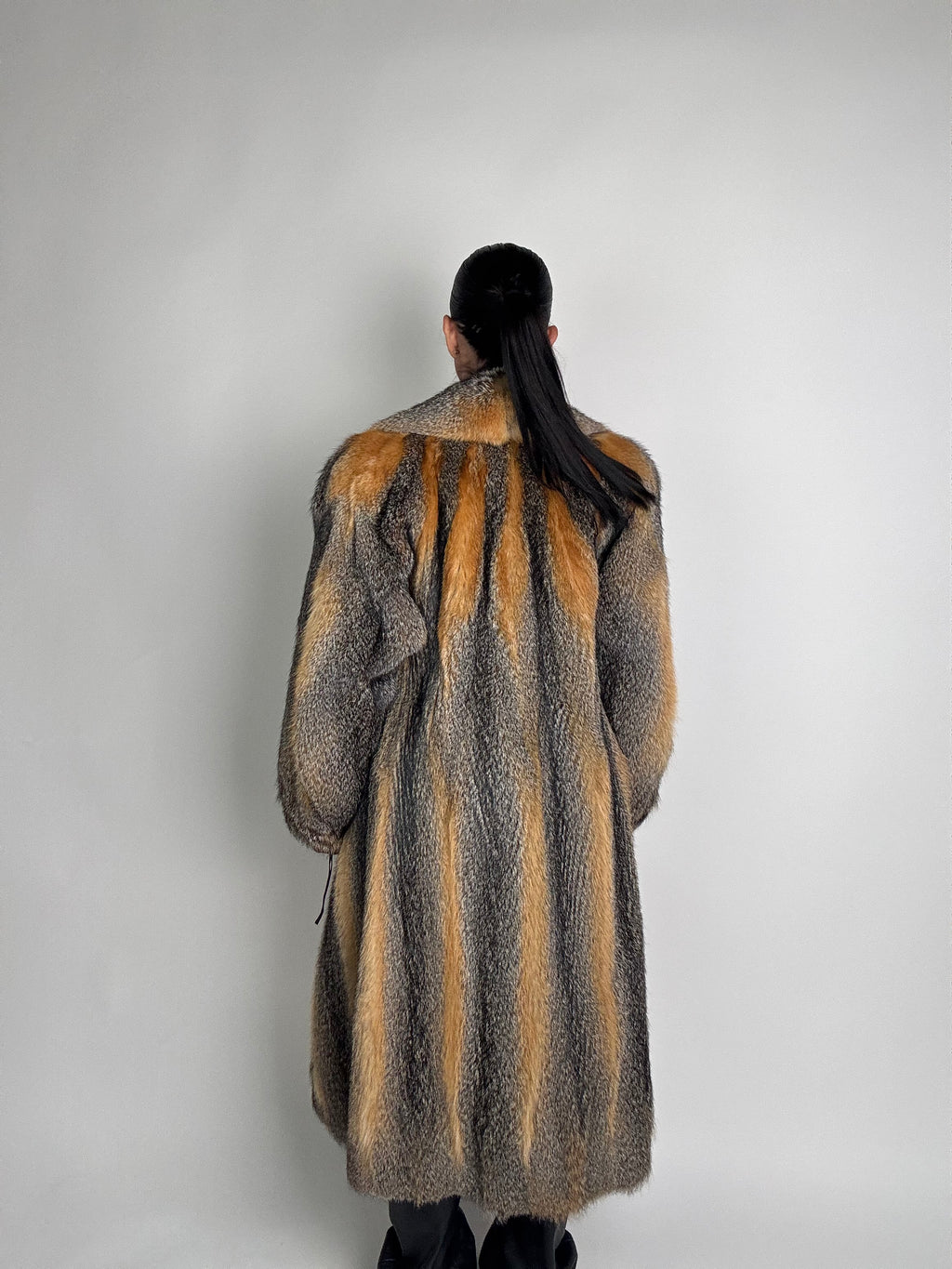 Cappotto in volpe della virginia