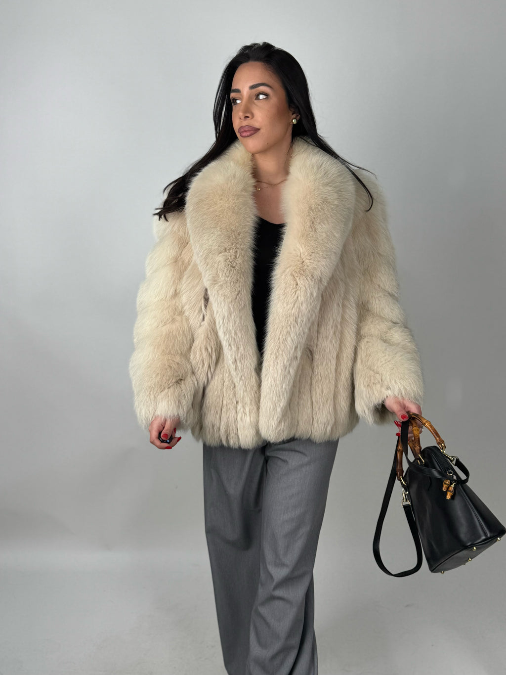 Mink Bomber Jacket