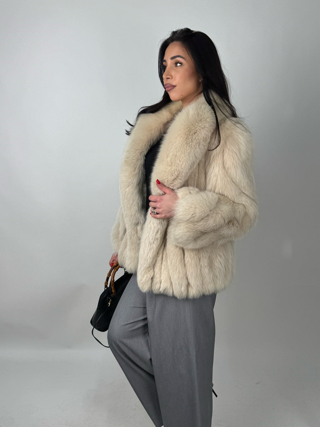 Mink Bomber Jacket