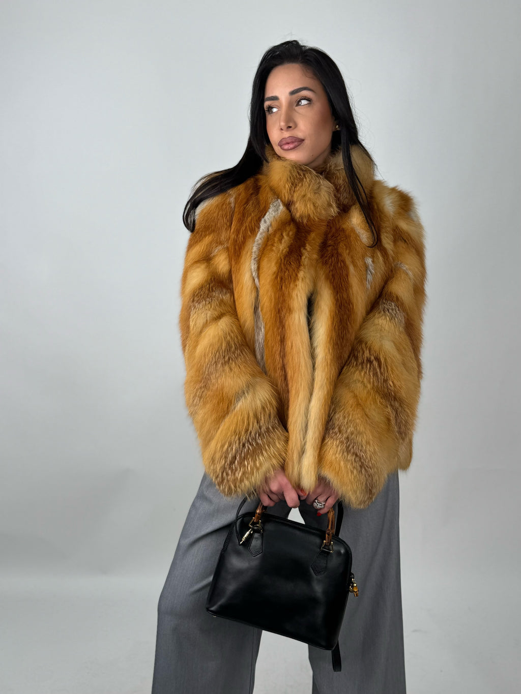 Mink Bomber Jacket