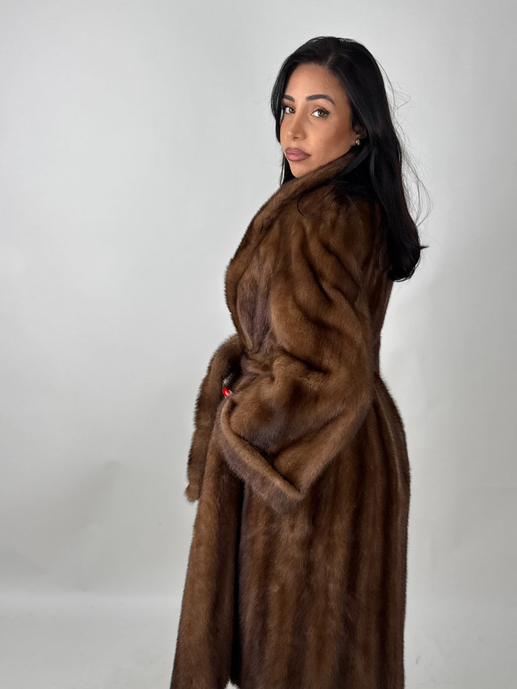 Cappotto in visone N612