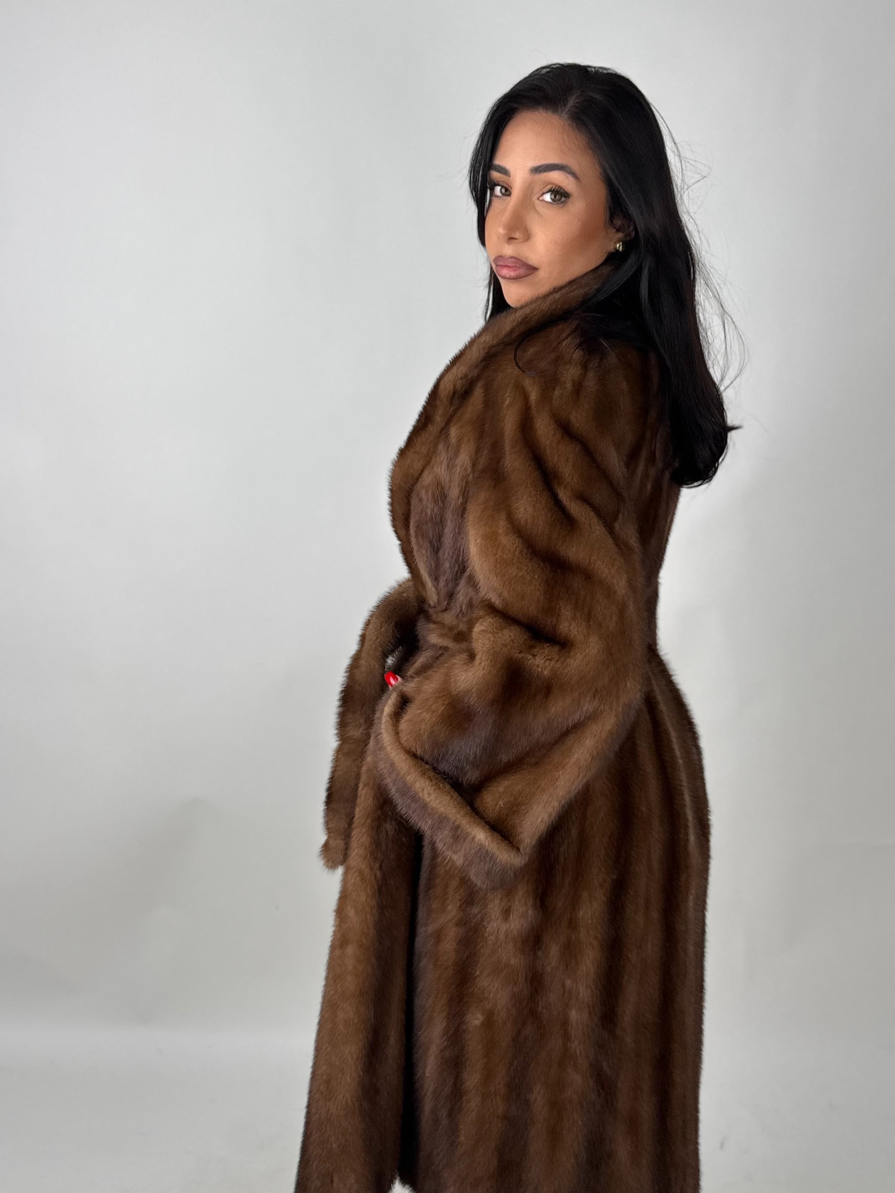 Cappotto in visone N612