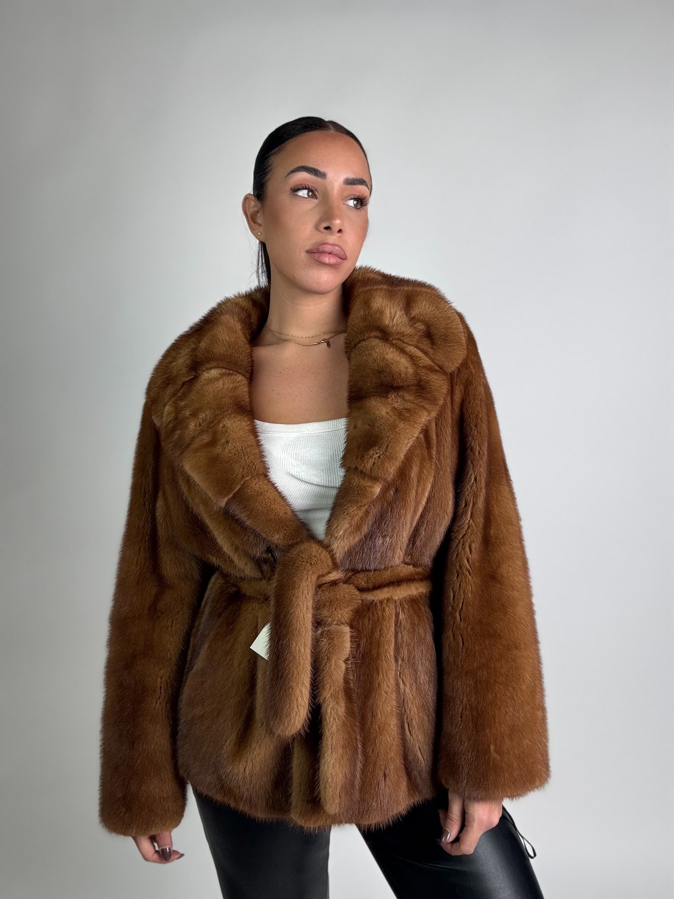 Giacca in visone N162