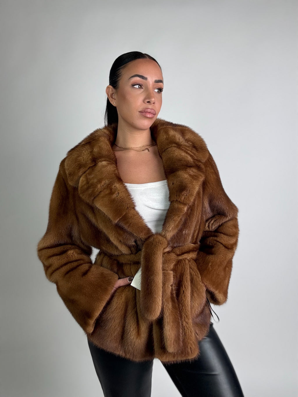 Giacca in visone N162