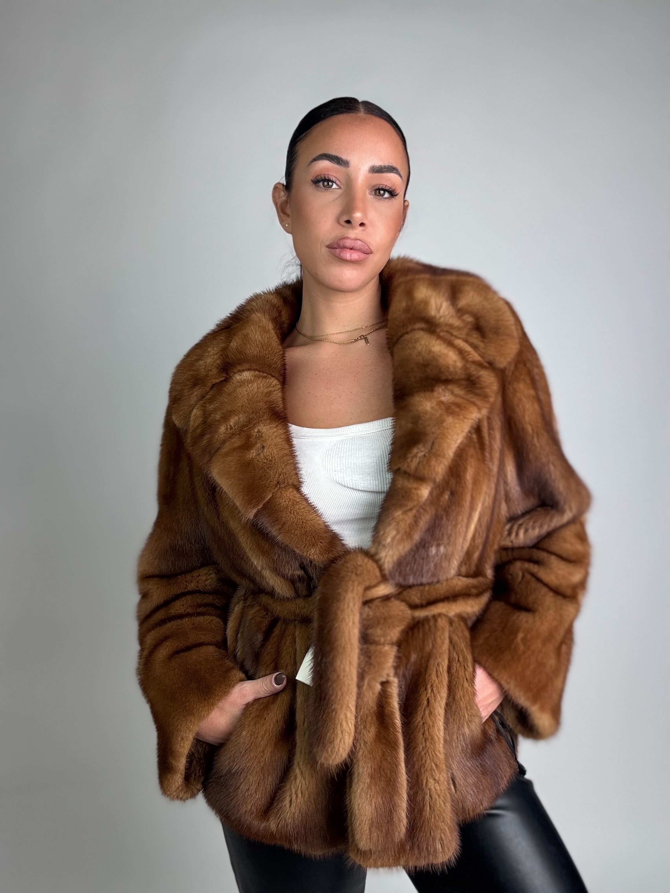 Giacca in visone N162