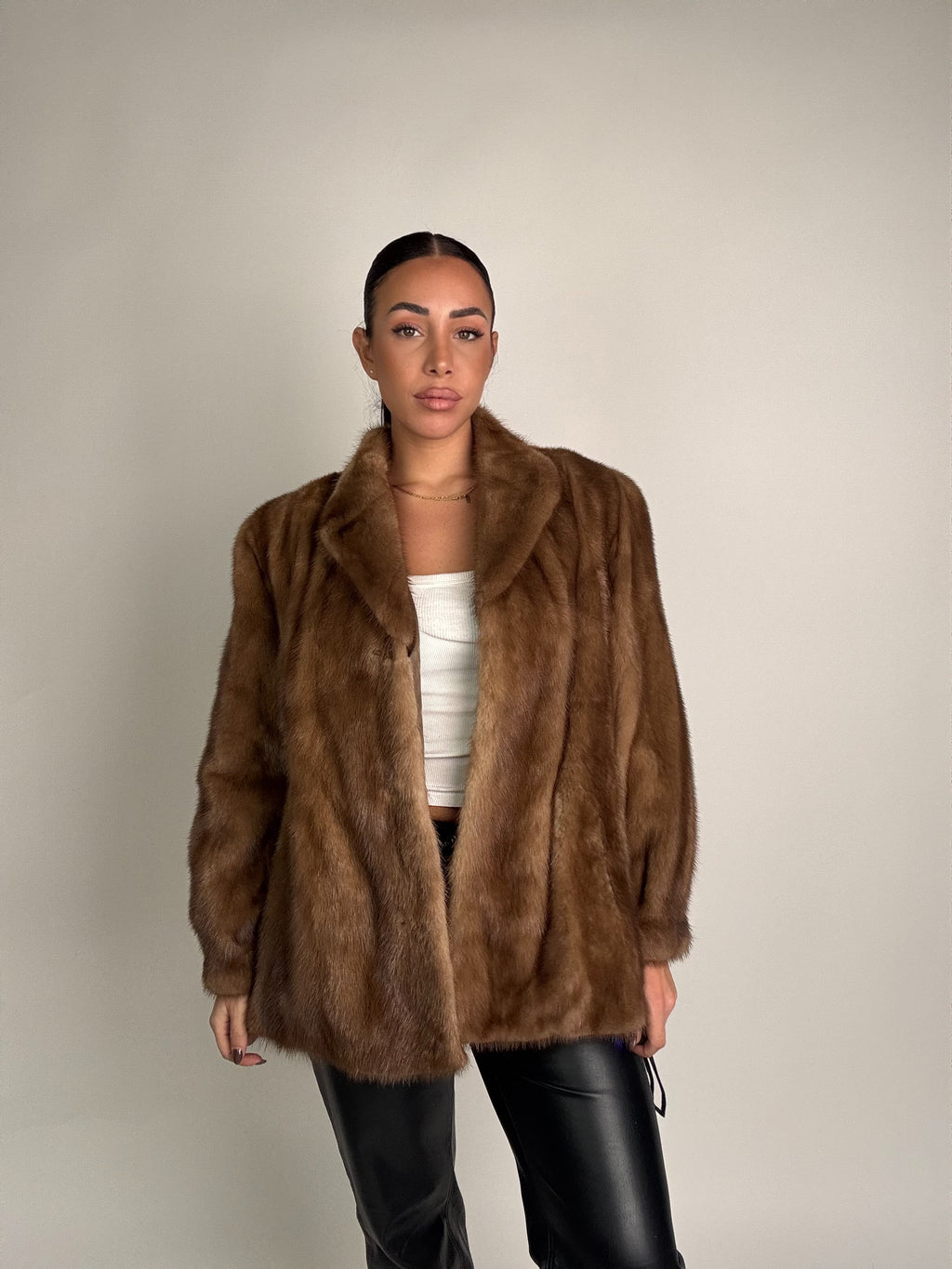 Giacca in visone N235