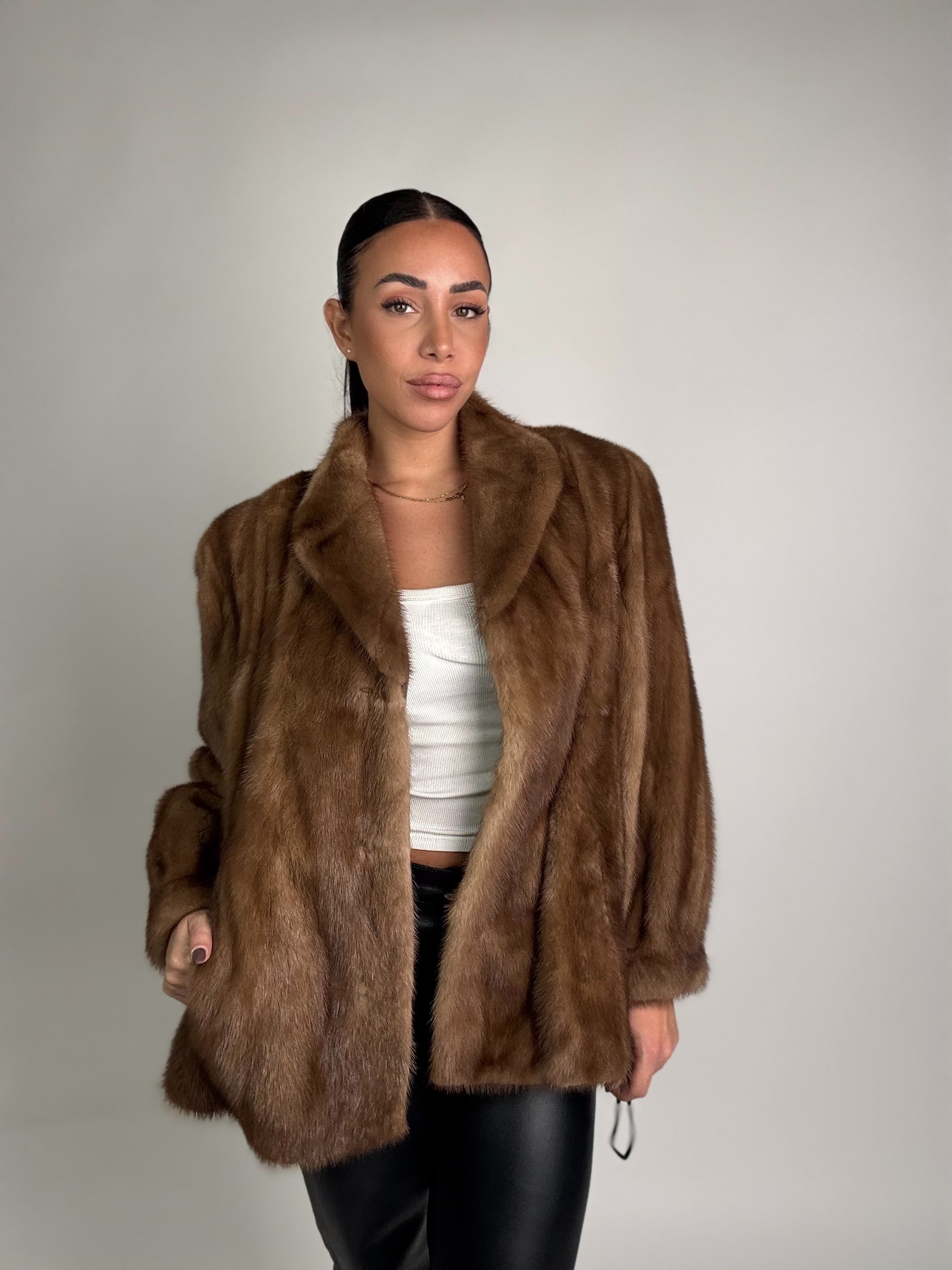 Giacca in visone N235