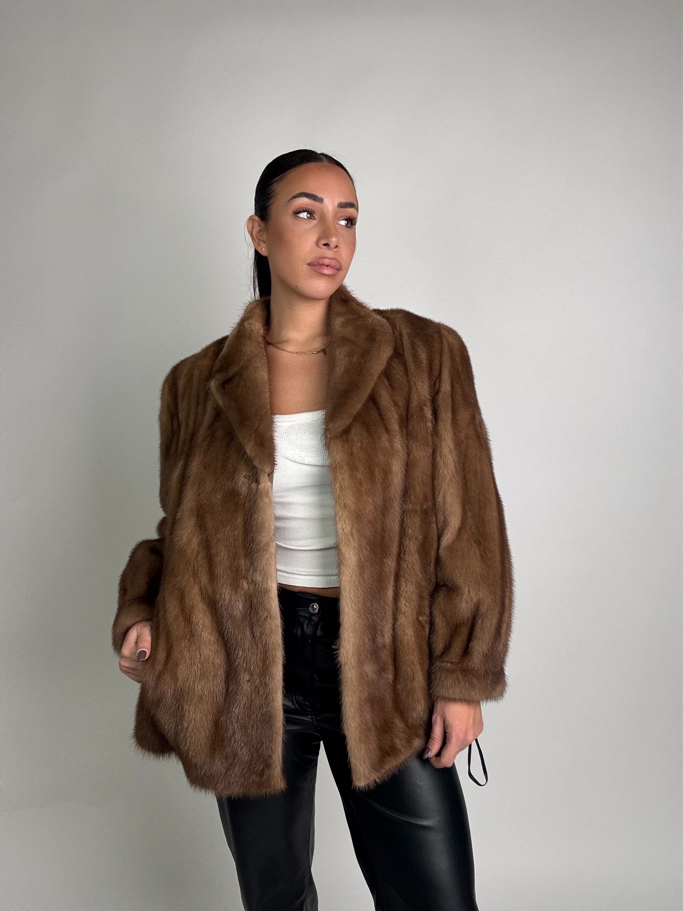 Giacca in visone N235