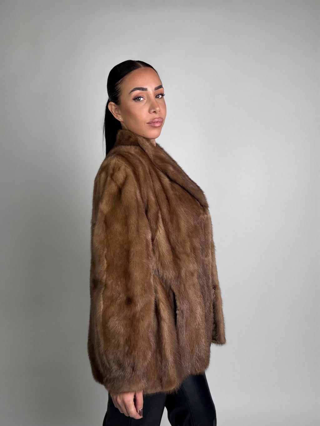 Giacca in visone N235