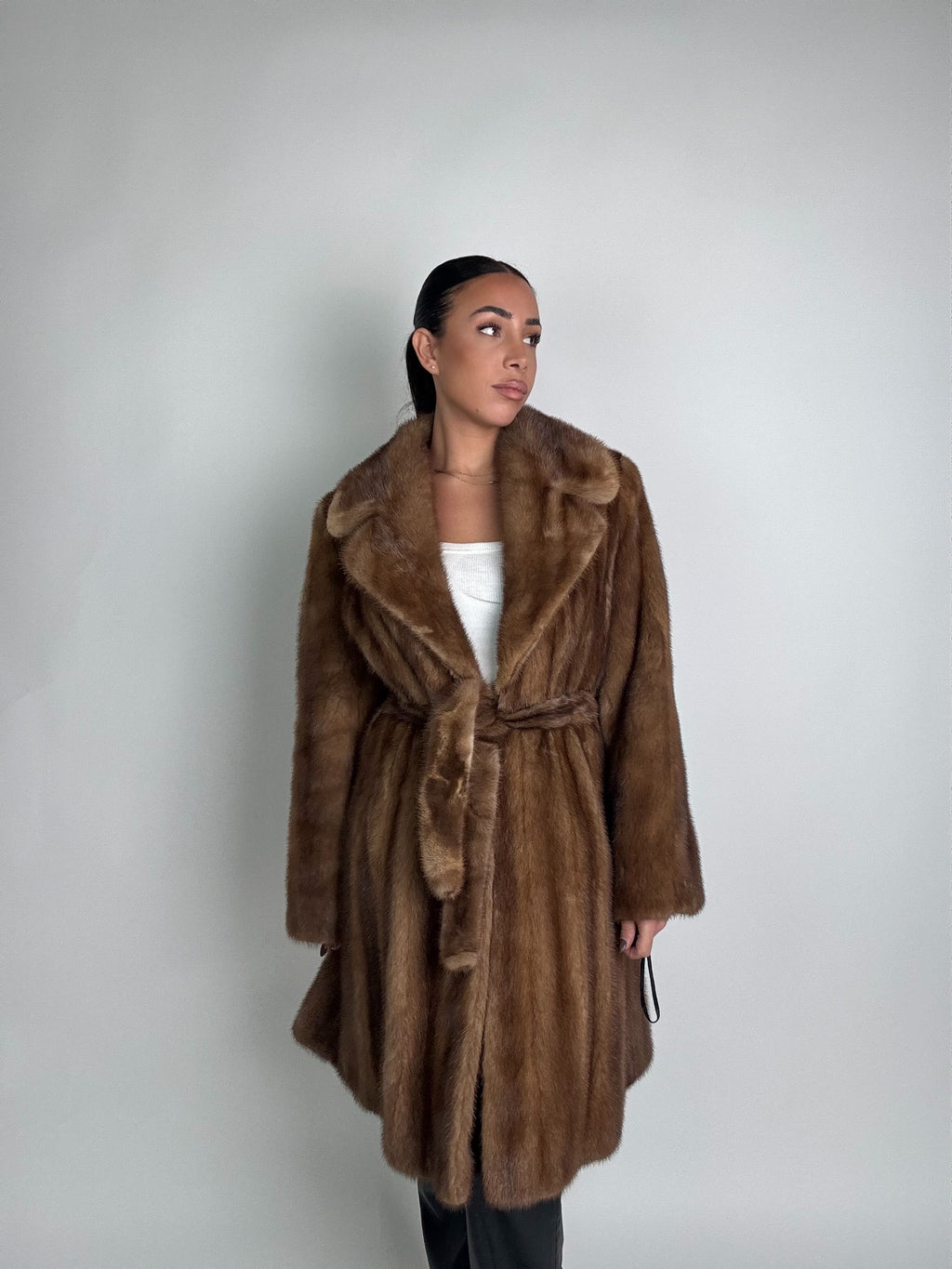 Cappotto in visone N387