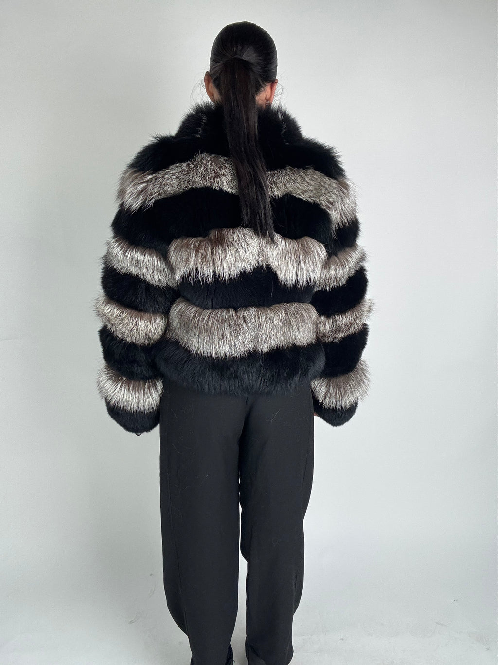 Mink Bomber Jacket