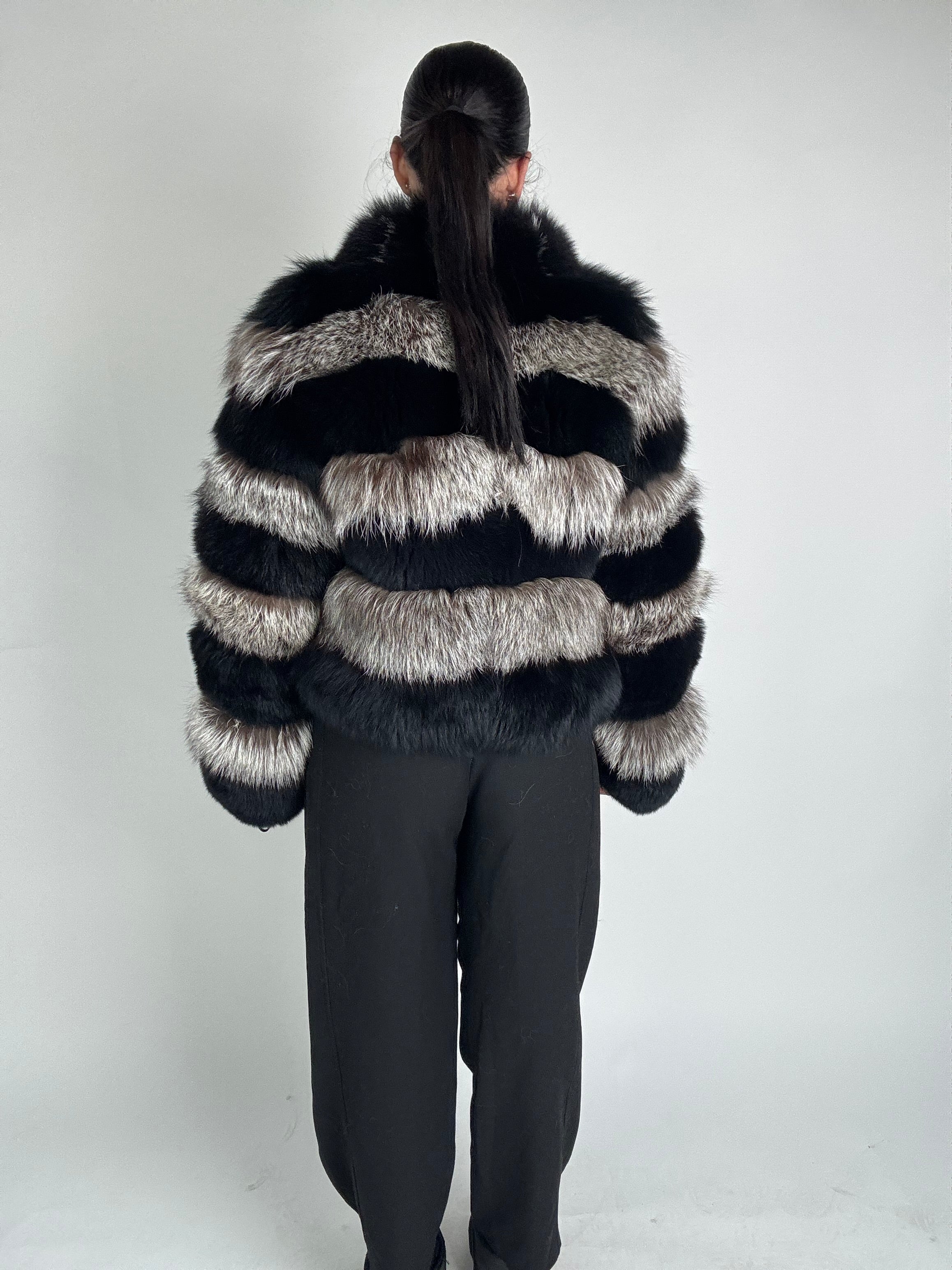 Mink Bomber Jacket