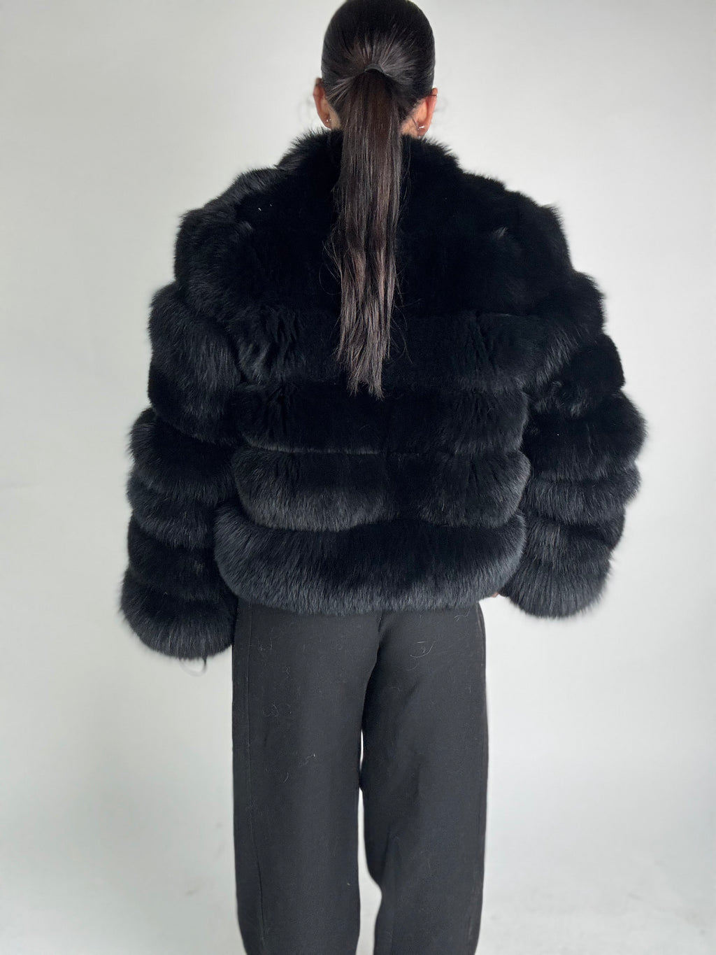 Mink Bomber Jacket