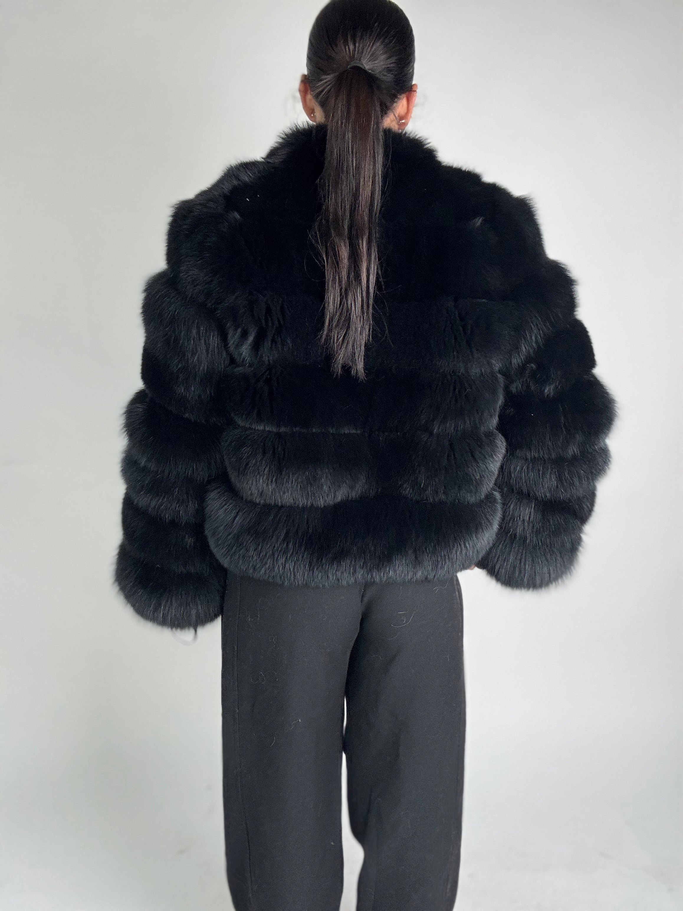 Mink Bomber Jacket