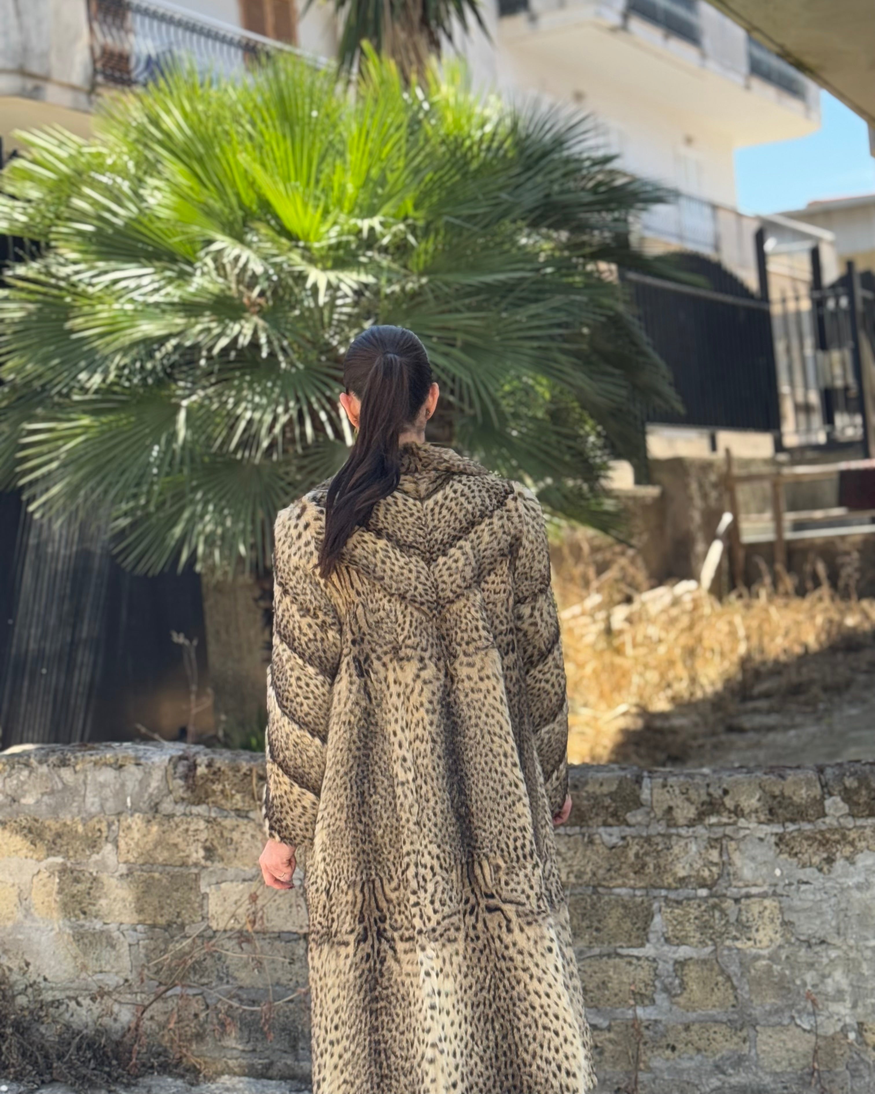 Cappotto in ocelot