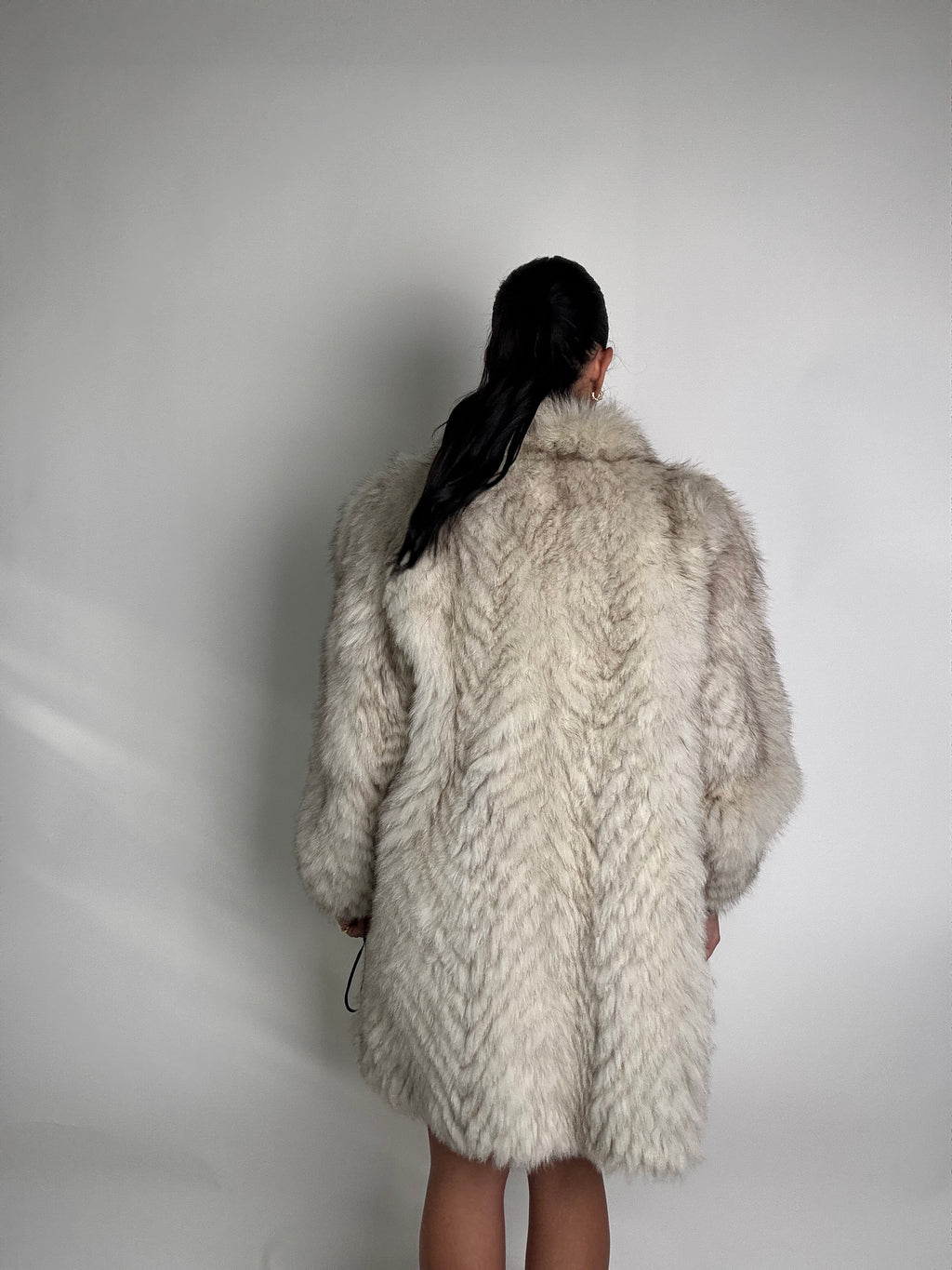 Giacca in volpe della groenlandia N999