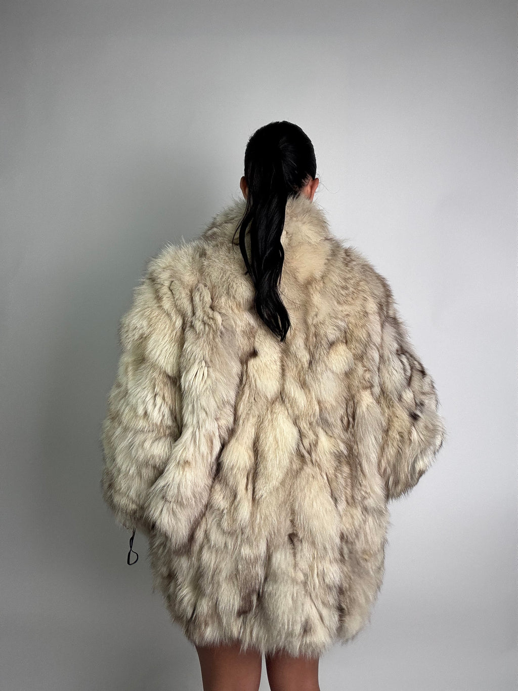 Giacca in volpe della groenlandia N01