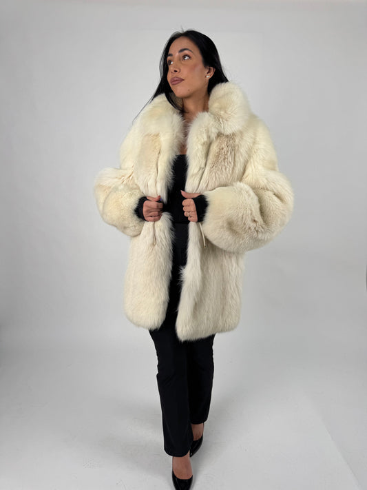 Giacca in volpe shadow N816