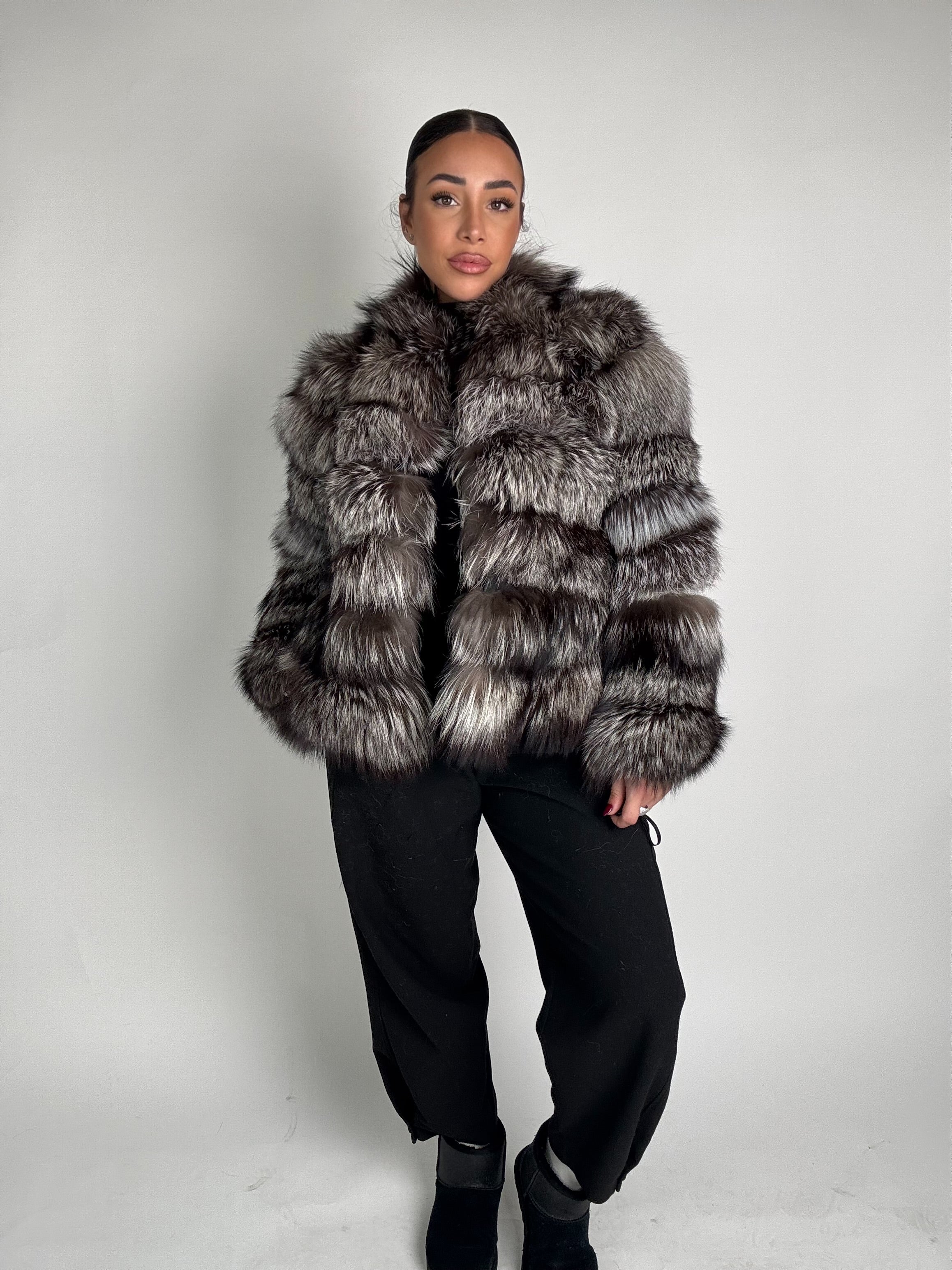 Mink Bomber Jacket