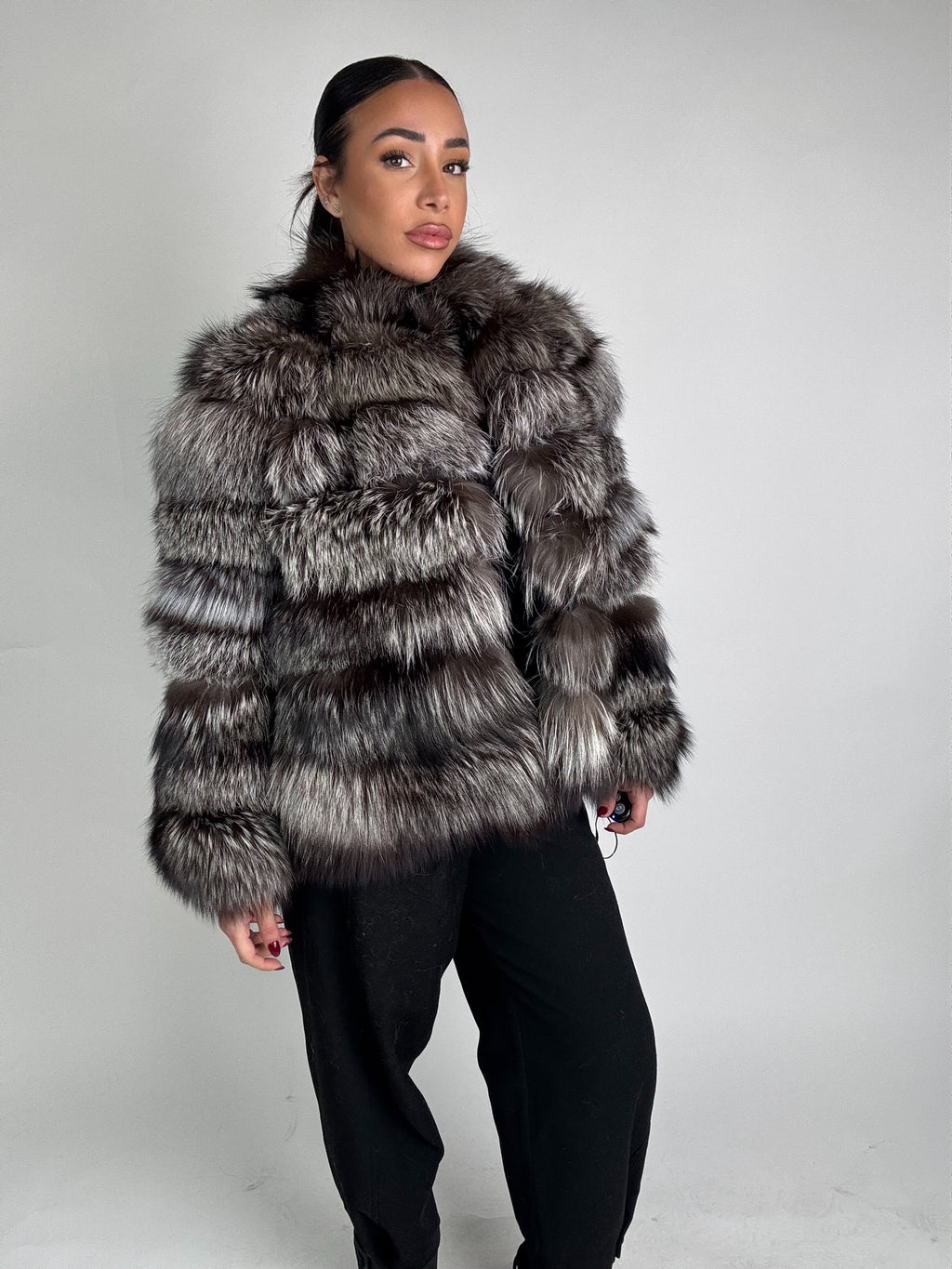 Mink Bomber Jacket