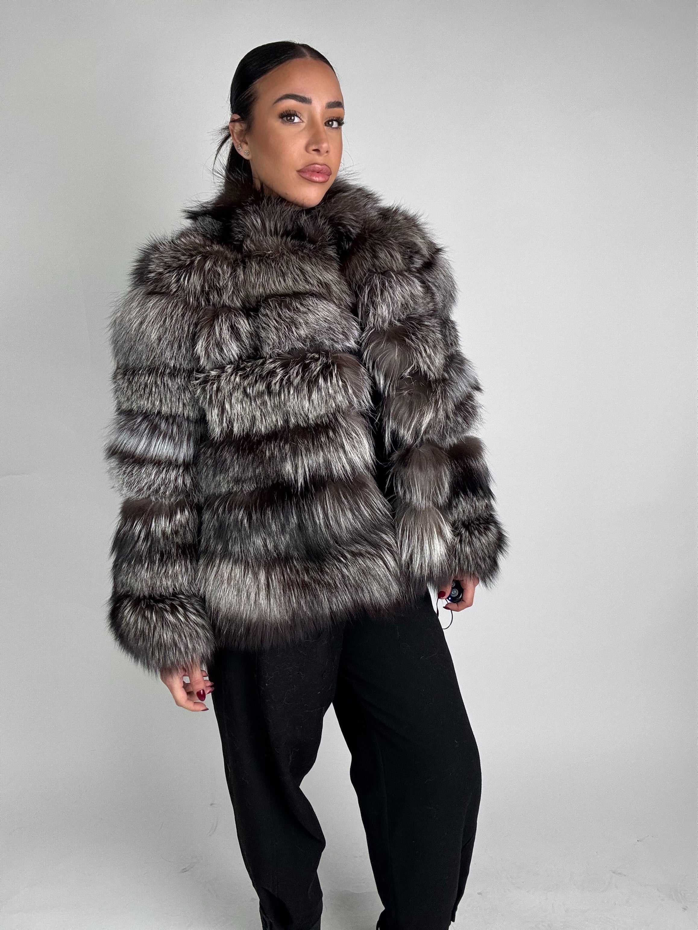 Mink Bomber Jacket