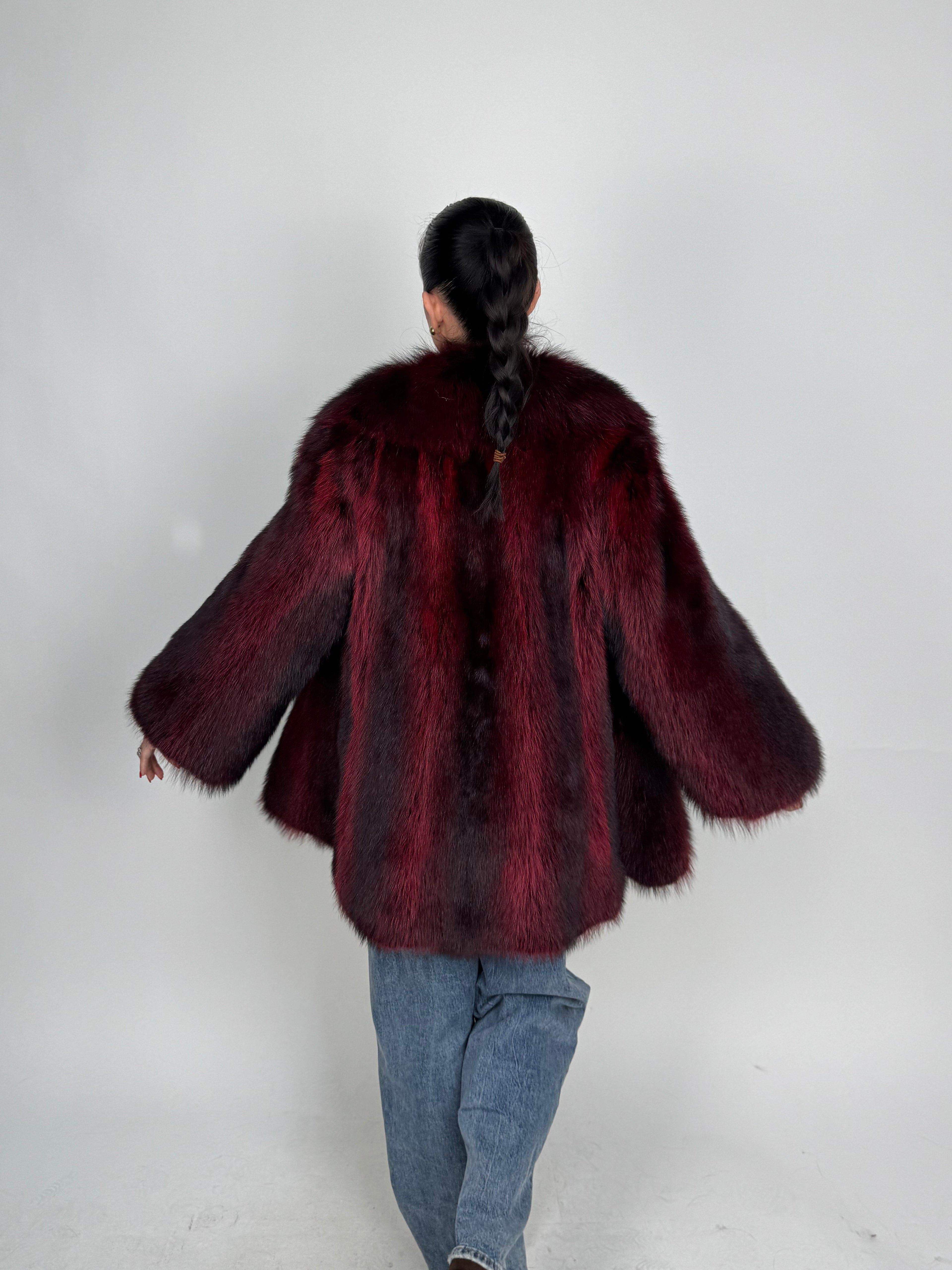 Mink Bomber Jacket
