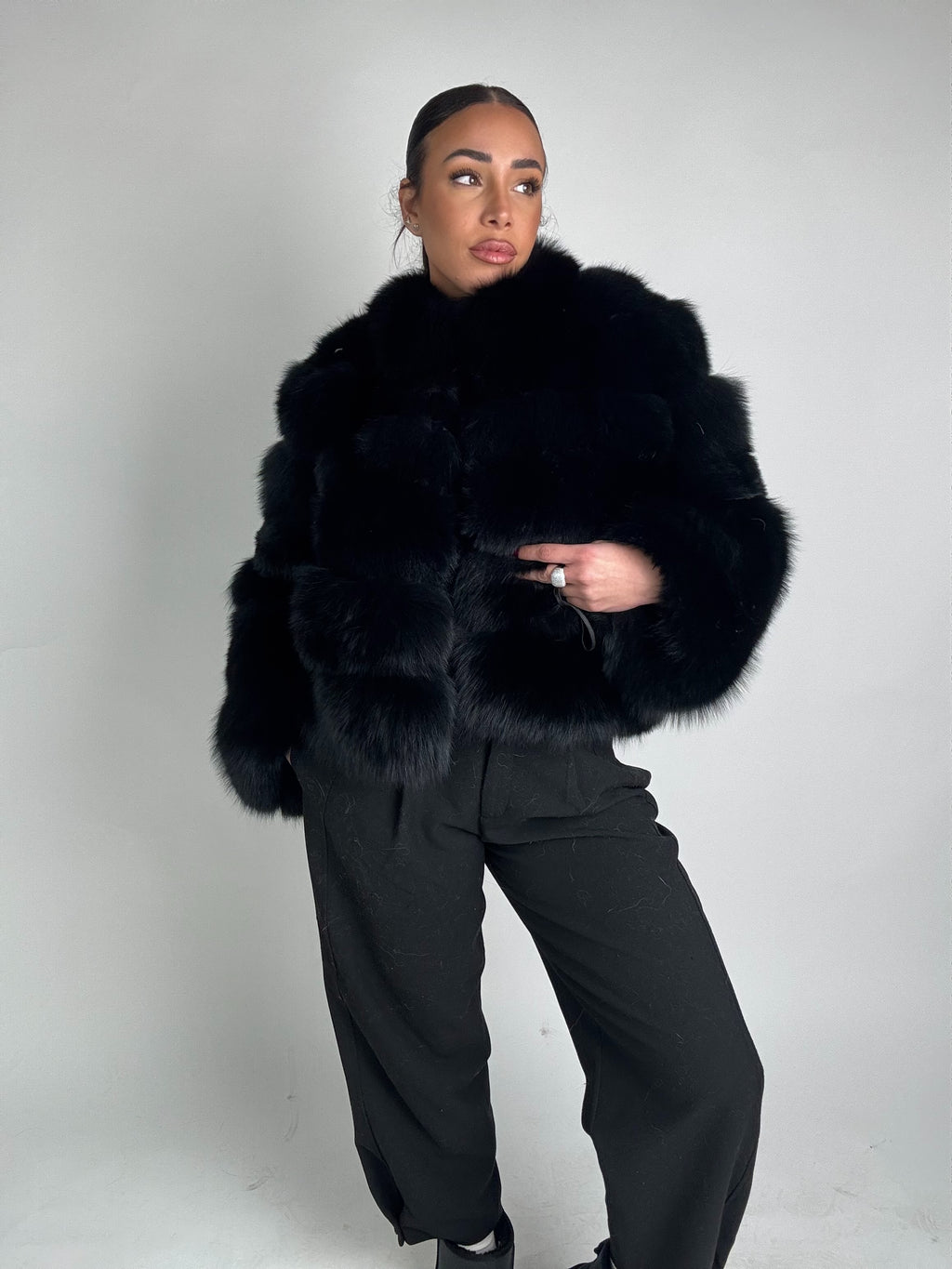 Mink Bomber Jacket