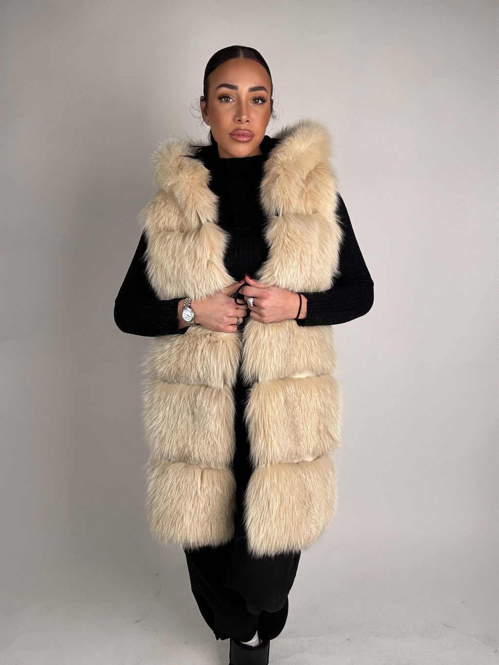 Mink Bomber Jacket
