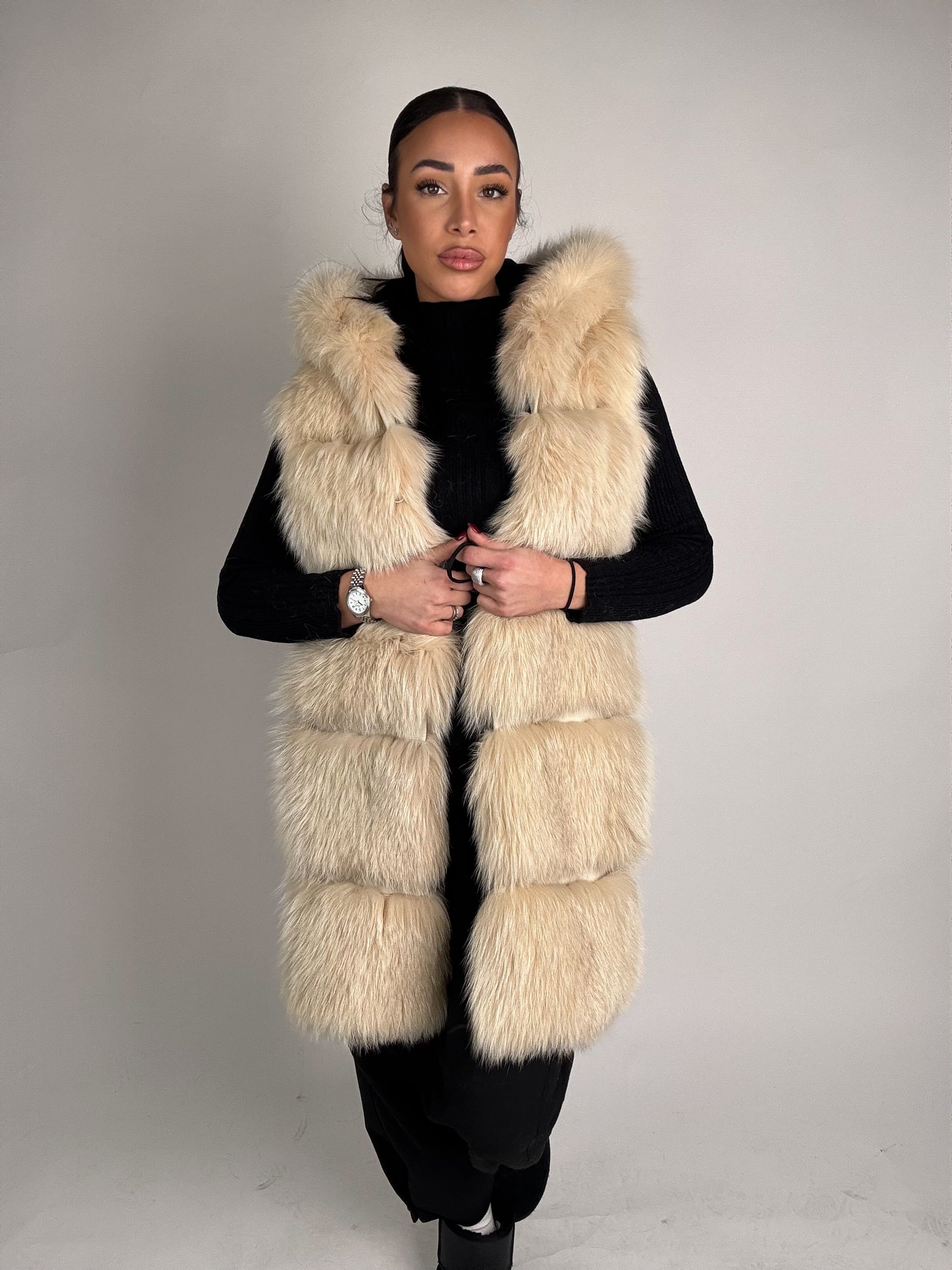 Mink Bomber Jacket