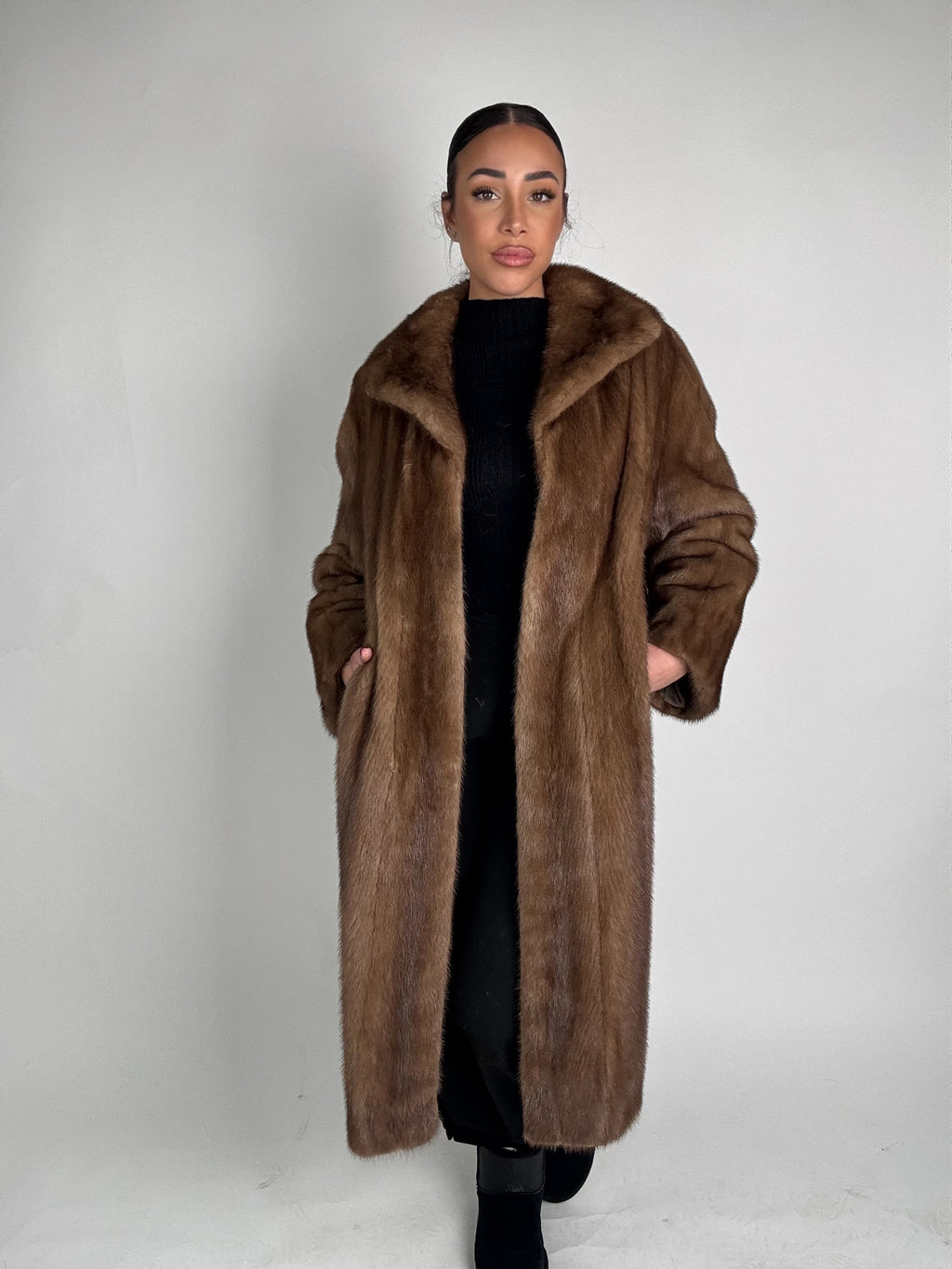 Cappotto in visone N447