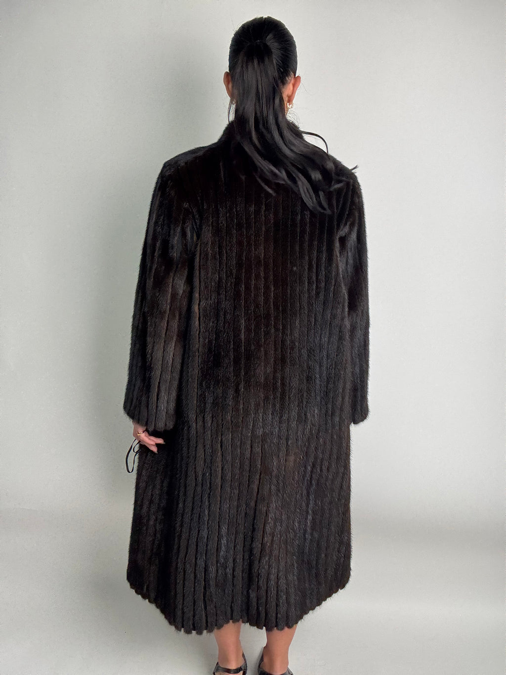 Cappotto in visone N217