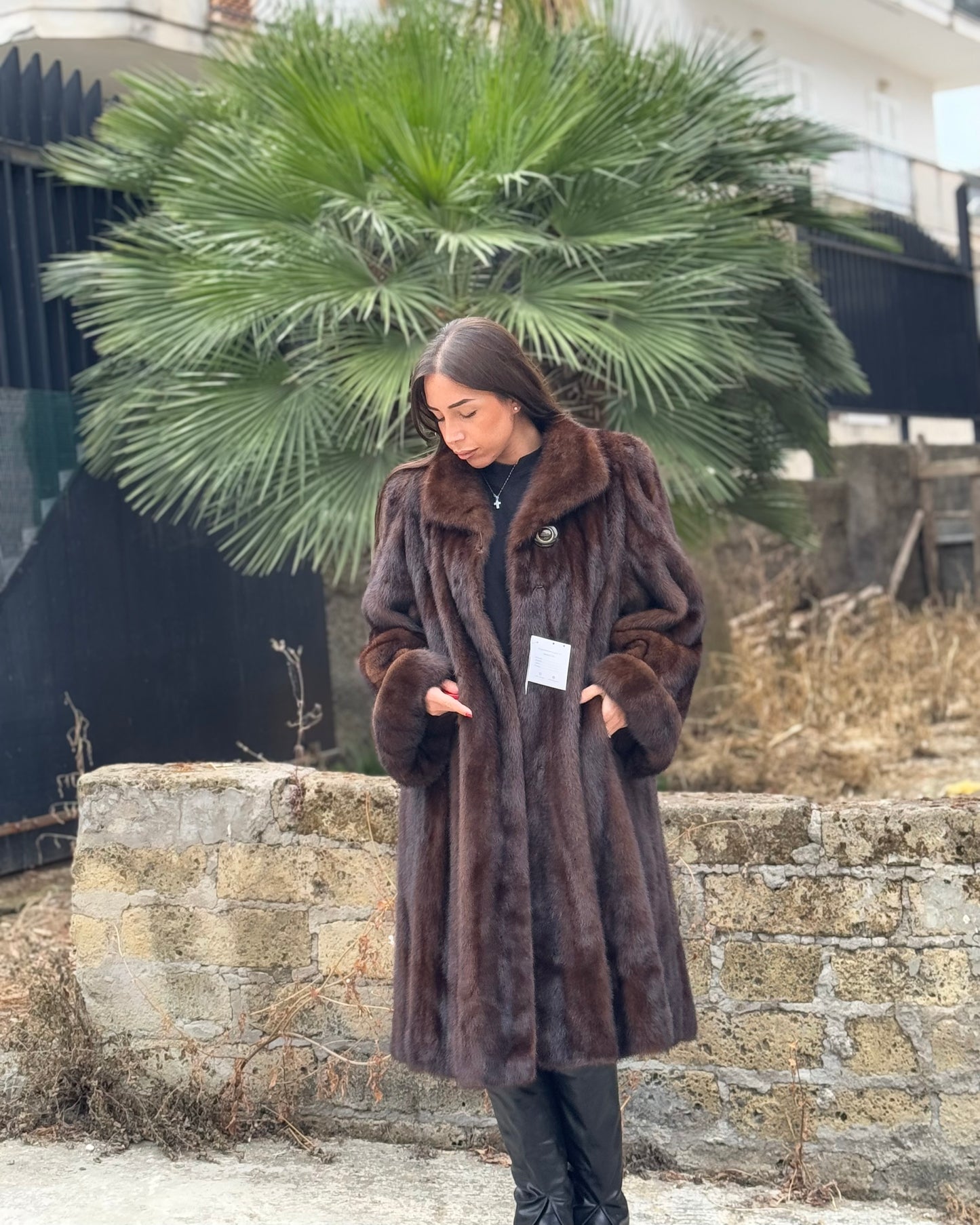 Mink coat