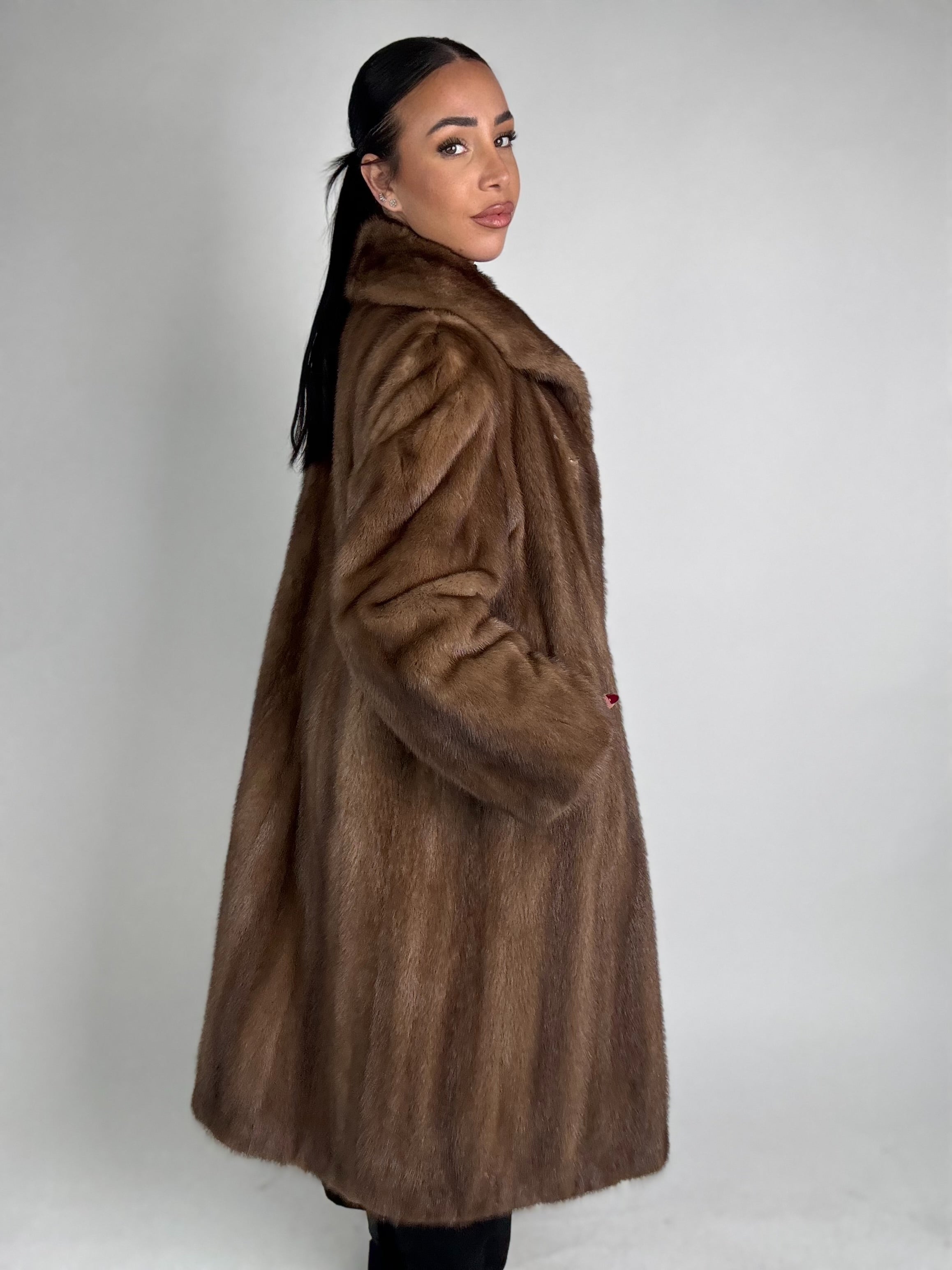Cappotto in visone N447