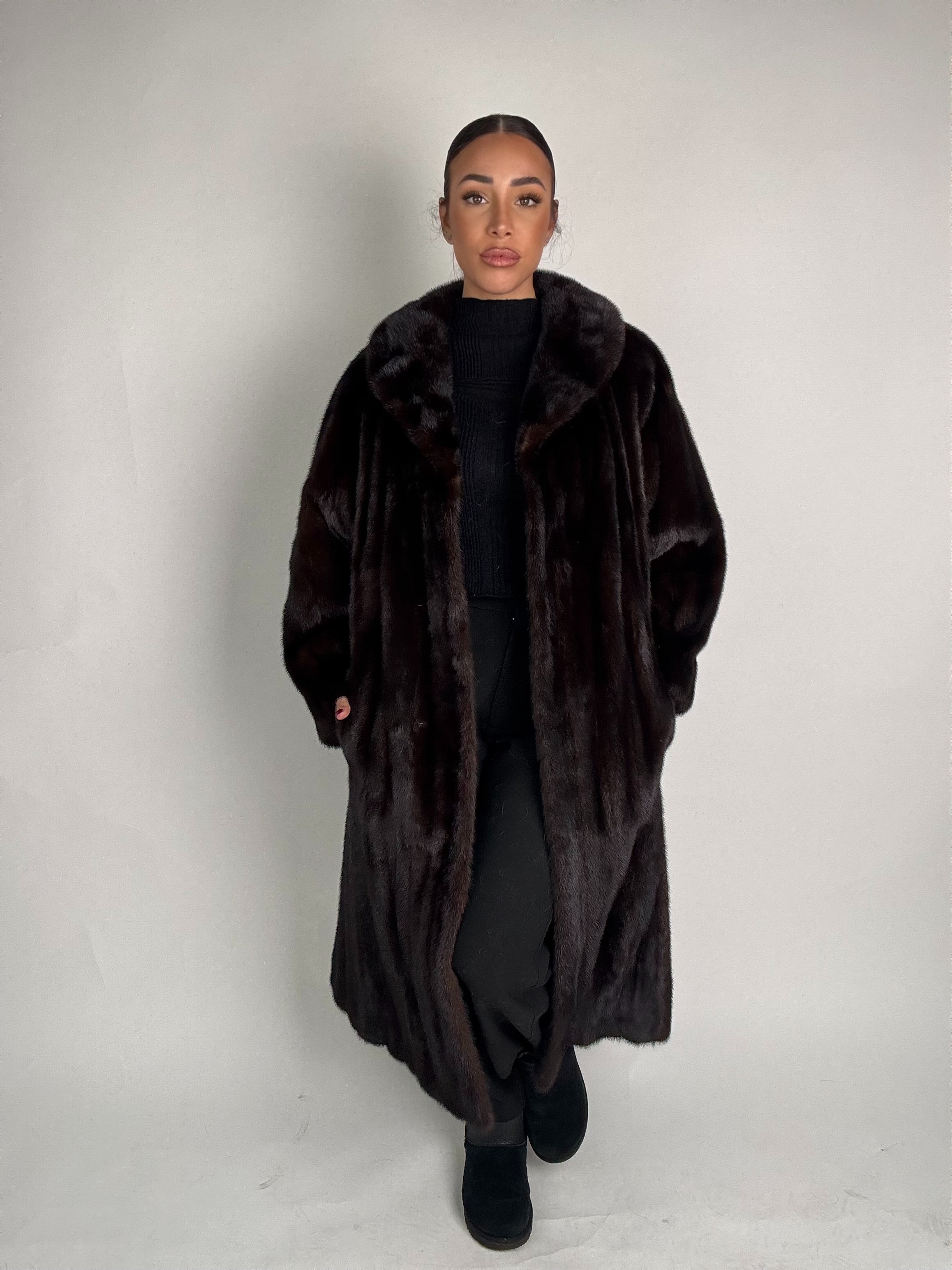 Cappotto in visone N448