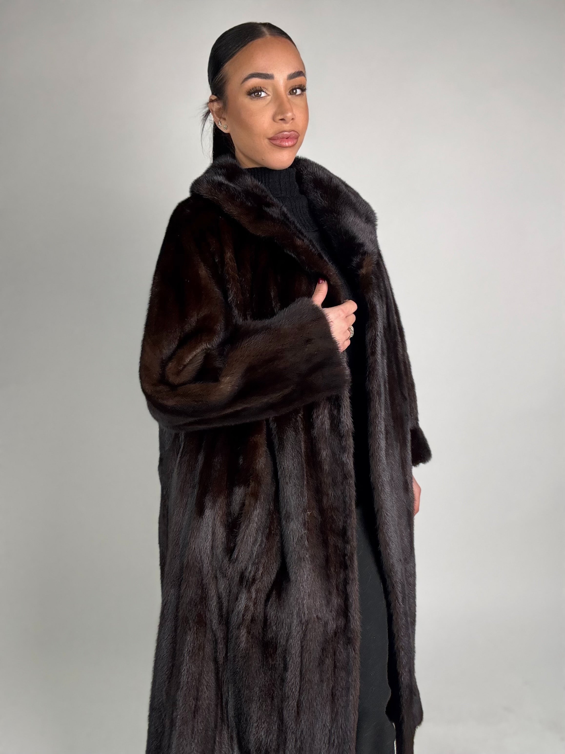 Cappotto in visone N448