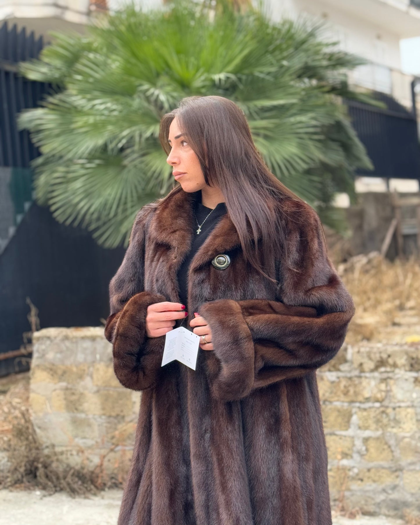 Mink coat