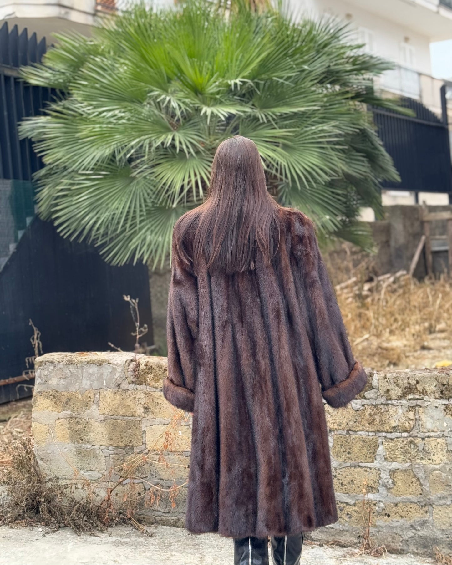 Mink coat