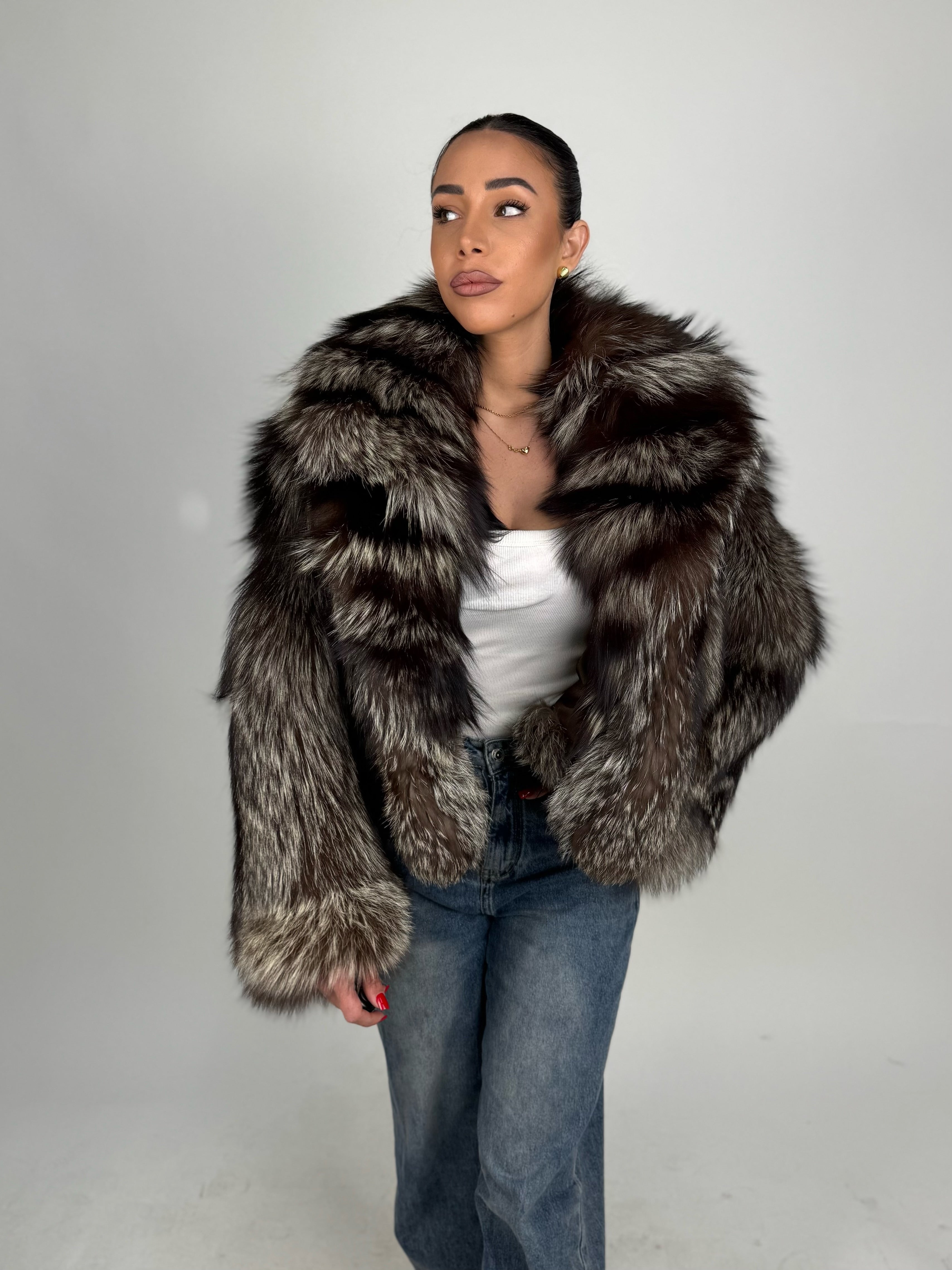 Mink Bomber Jacket