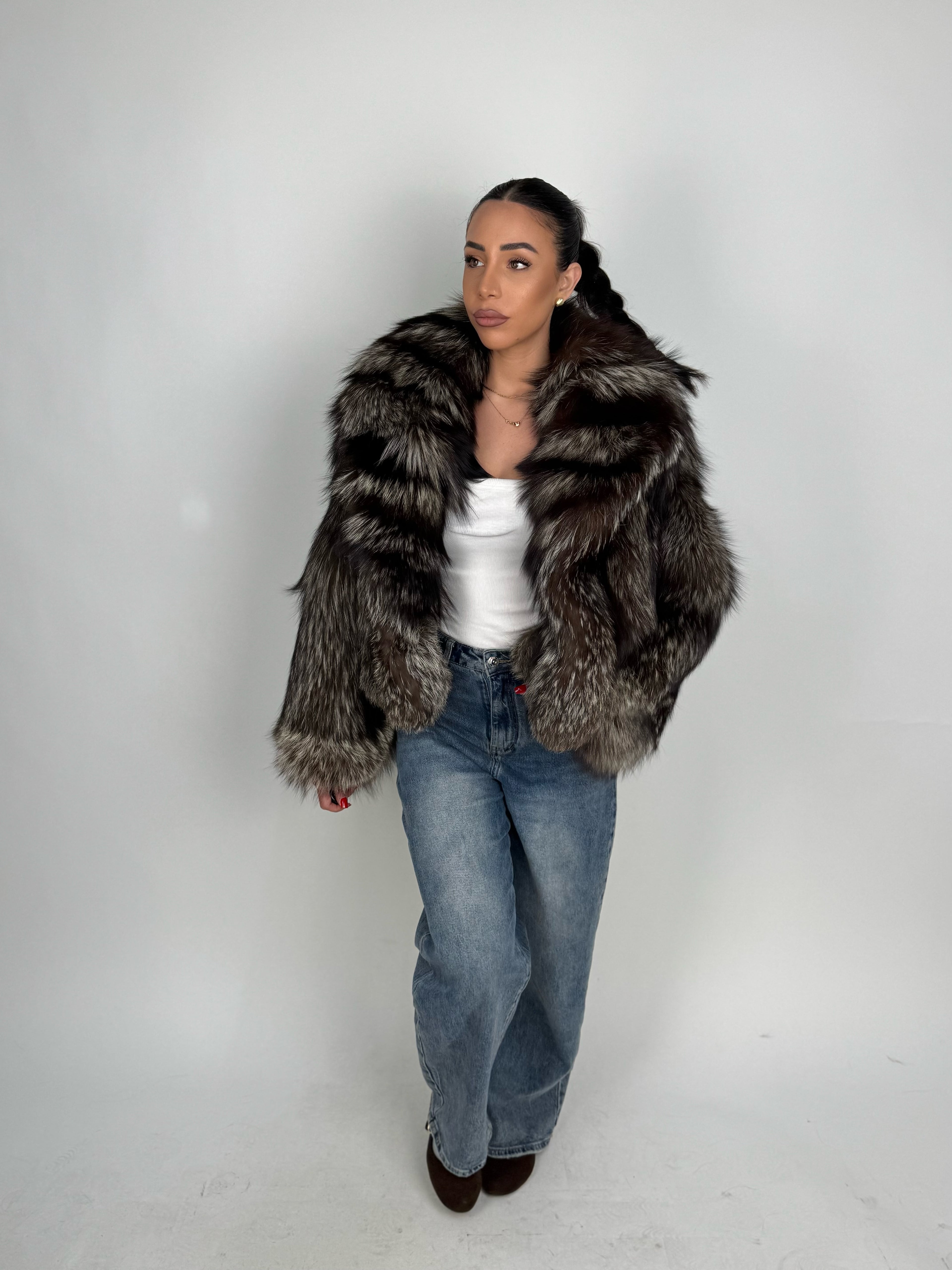Mink Bomber Jacket